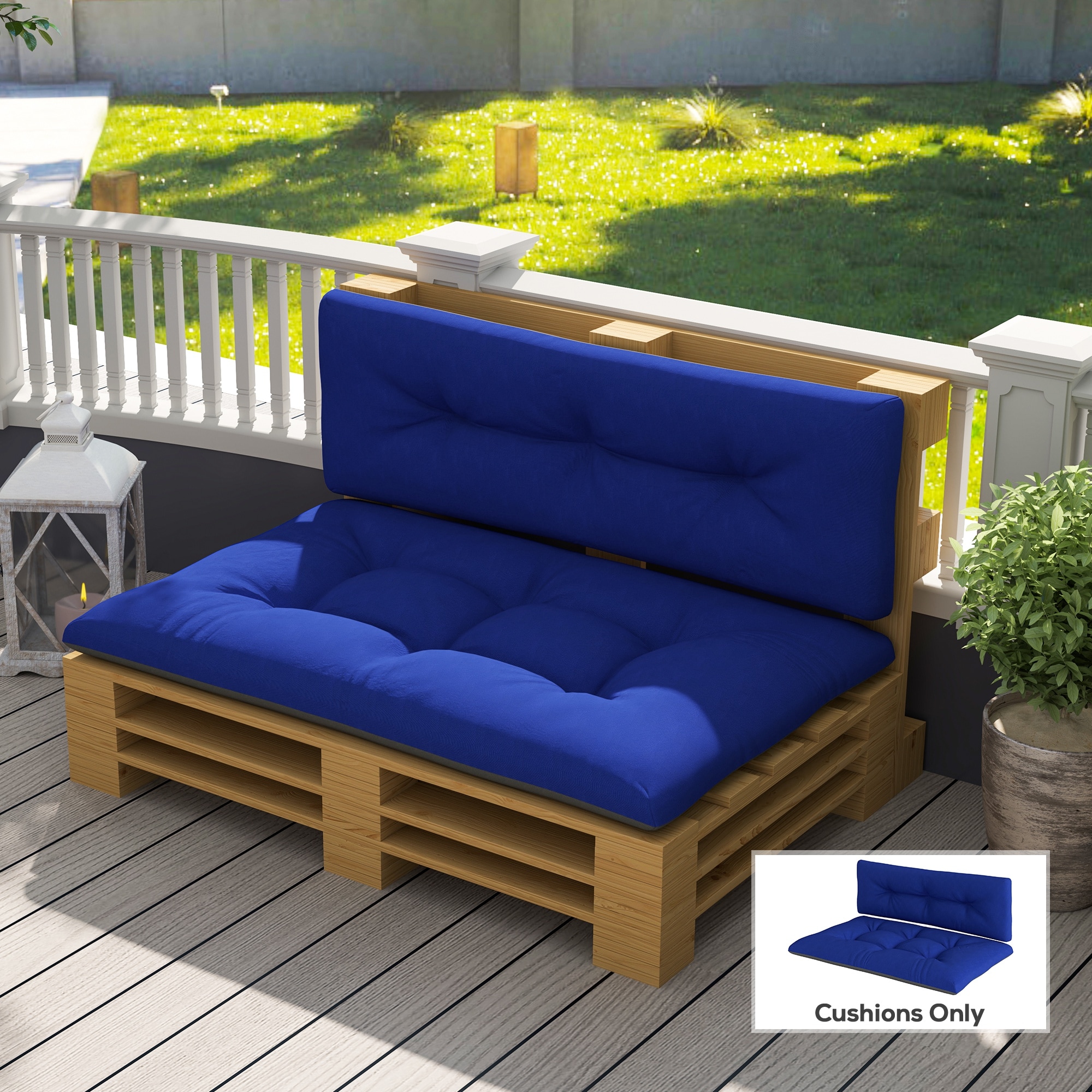 Outsunny 84G-611V00NU Patio-Furniture-Cushions - View #2