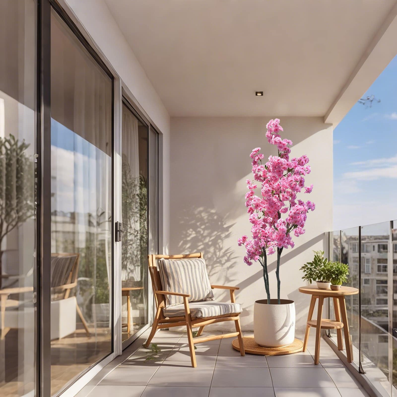 Armen Living WLS-FQZOL-4443C6K3 Artificial-Plants-Trees - View #4