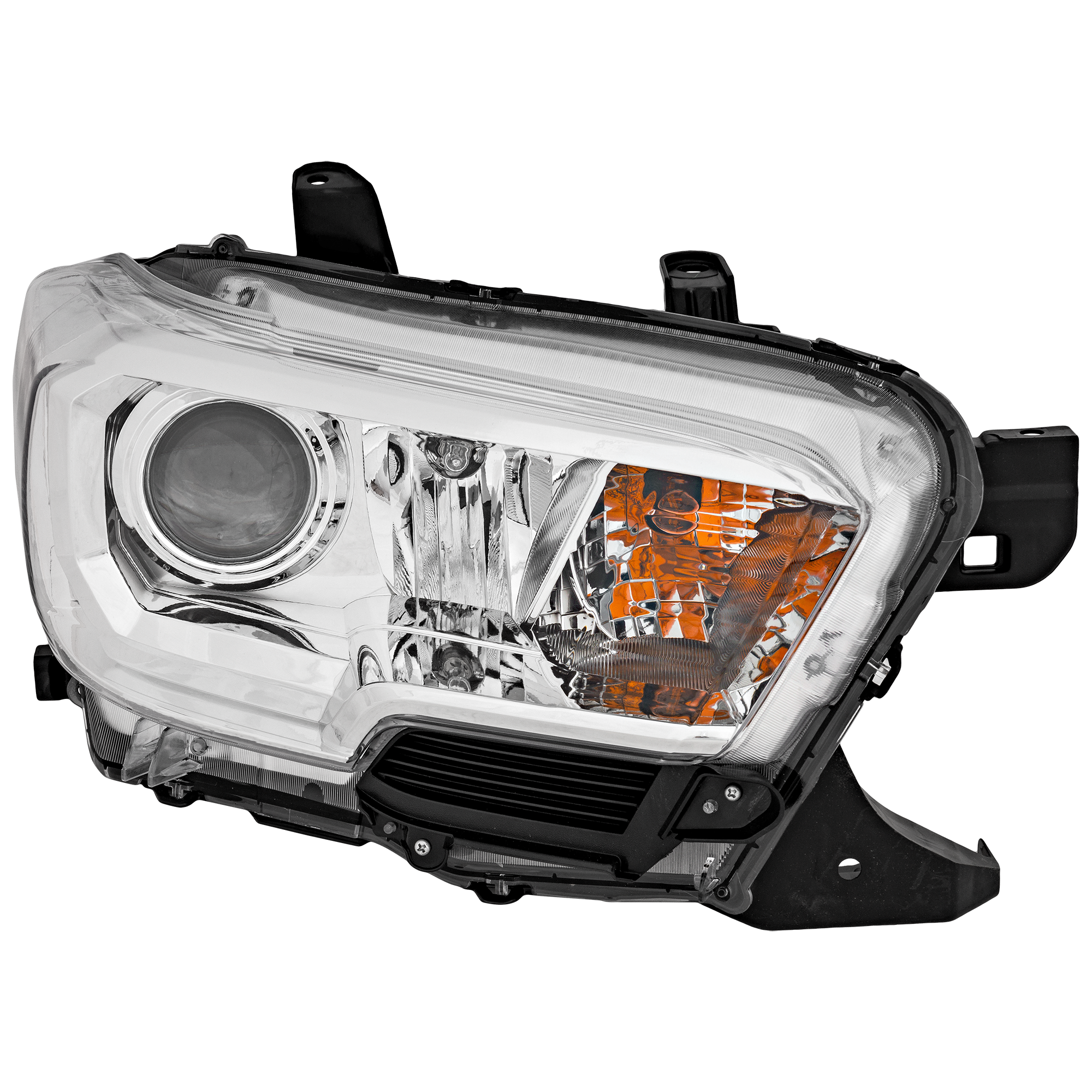 Garage-Pro JCWRT10010037GP Passenger Side Headlight For Toyota Tacoma 2019-2023 Halogen with Bulb(s) For Models Without LED Daytime Running Lights and Fog Lights Replaces# 8111004251