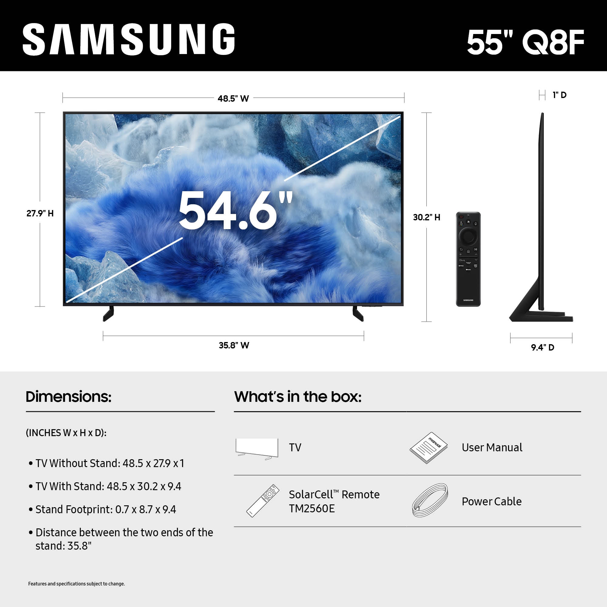 Samsung QN55Q8FAAFXZA tvs - View #4