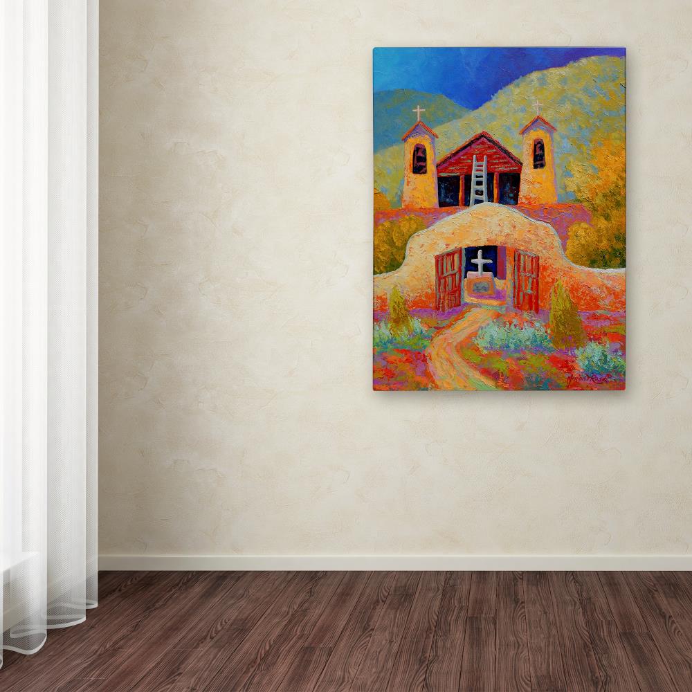 Trademark Fine Art ALI15322-C1824GG Marion Rose "Chimayo 1" 18x24 Canvas Art Marion Rose Multicolor Framed 24-Inches H x 18-Inches W Places Canvas Print