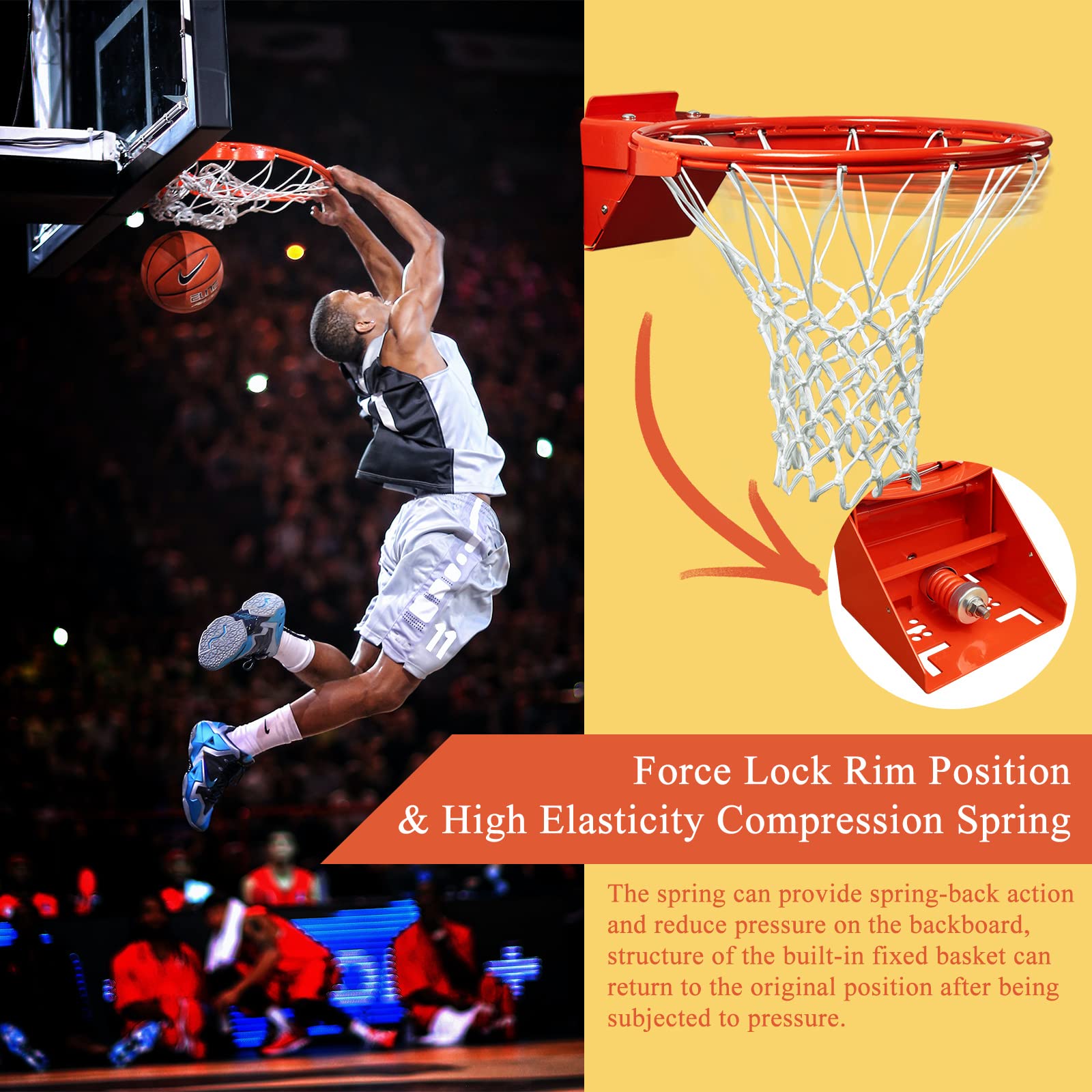 Redliro B07V67BVK3 Basketball-System - View #10
