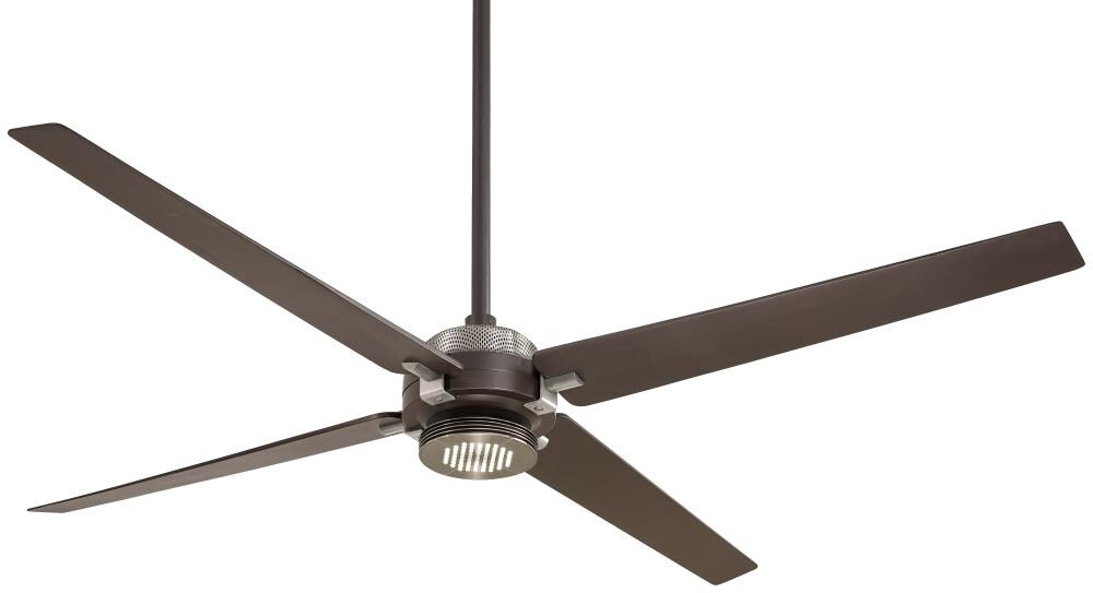 Minka Aire F726-ORB/BN Spectre 60-in Oil Rubbed Bronze Indoor Ceiling Fan with Light and Remote (4-Blade)