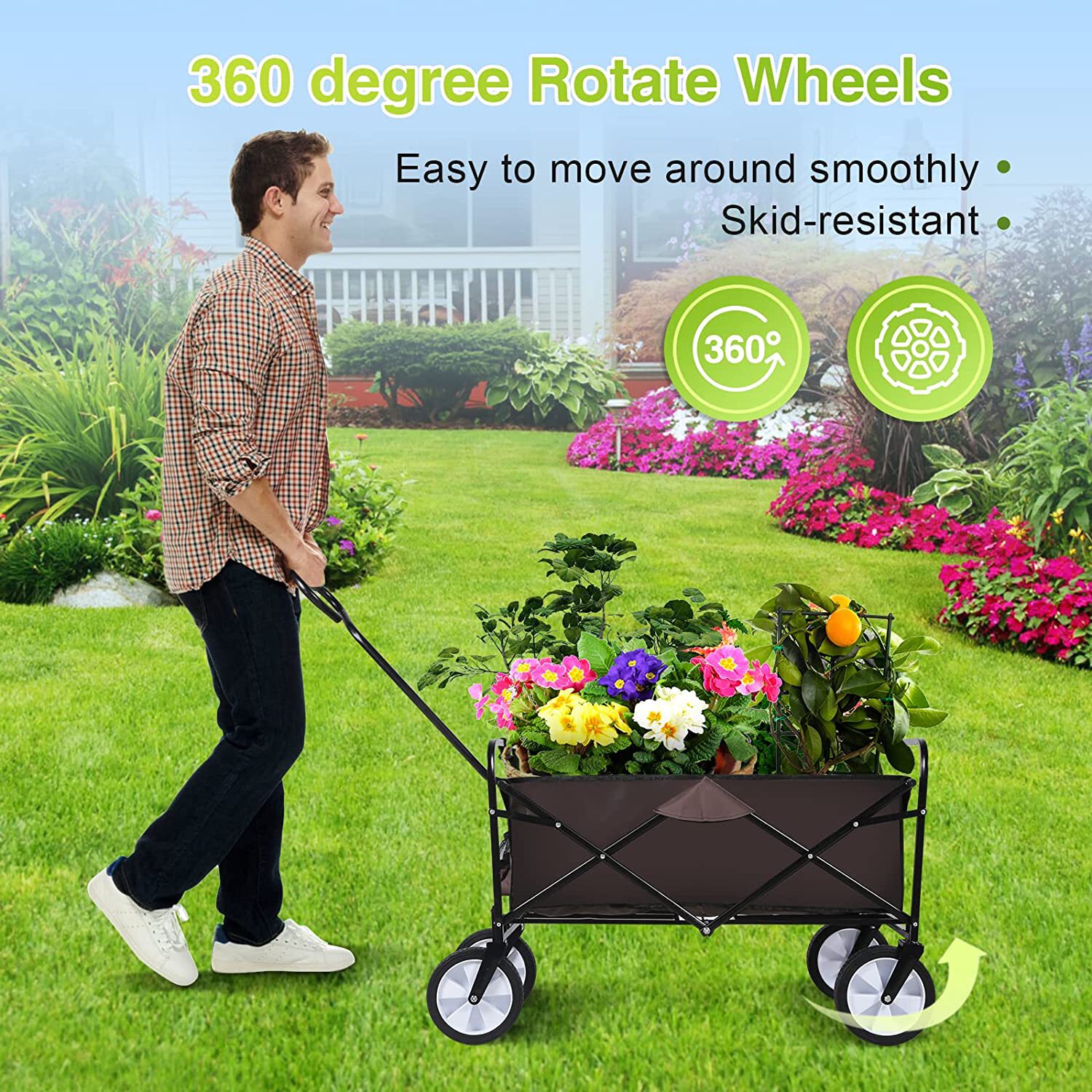 Kahomvis DHS-QPW1-6713 Utility-Carts - View #6