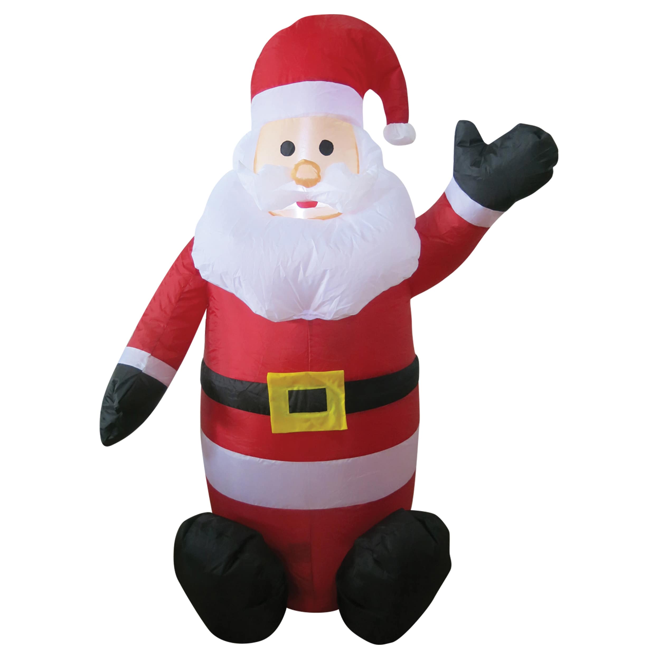 Brite Star 49-106-00 4-Feet Lighted Santa Christmas Inflatable