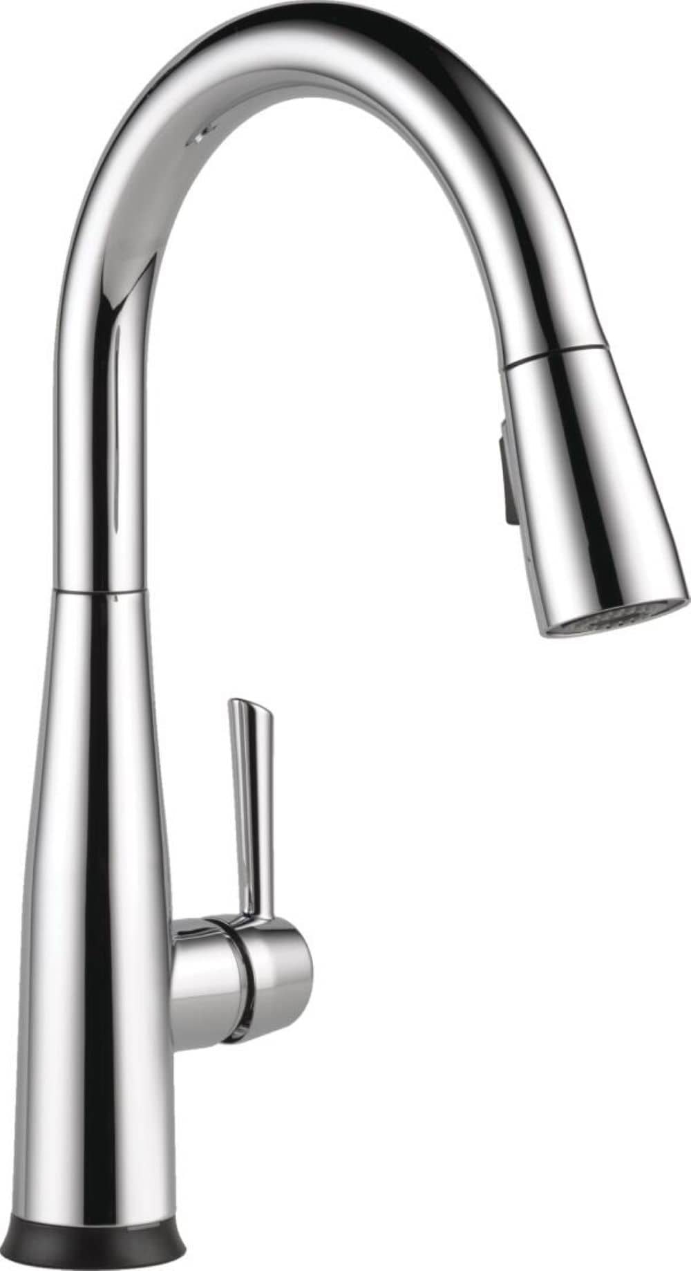 Delta 9113TL-DST Essa Chrome Single Handle Deck-mount Touchless Pull-down Kitchen Faucet with Sprayer ( Deck Plate Included )
