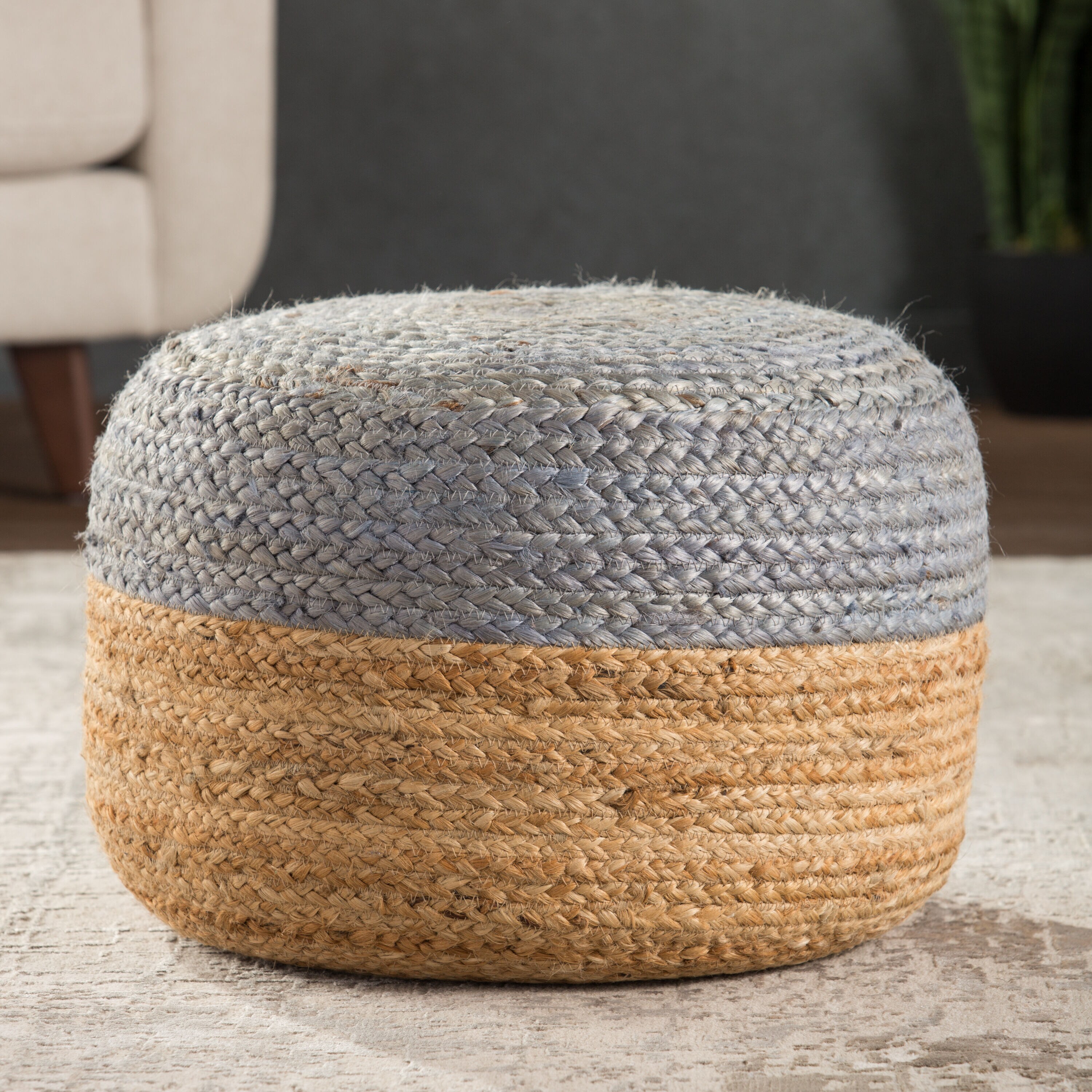 Jaipur Living BRF100464 Indoor-Ottomans - View #3