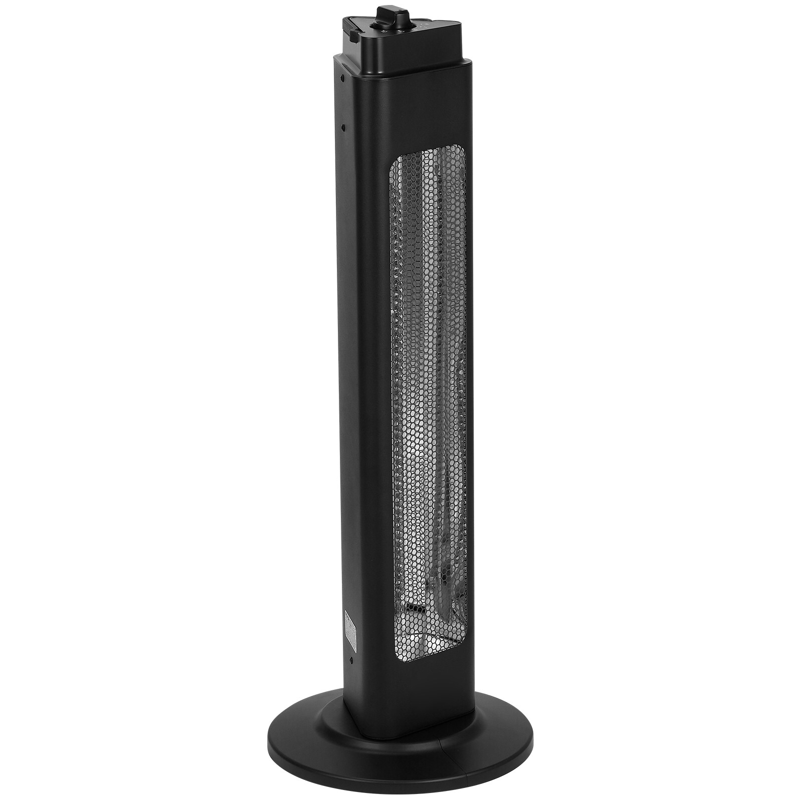 Black 31.5" Electric Infrared Convection Heater