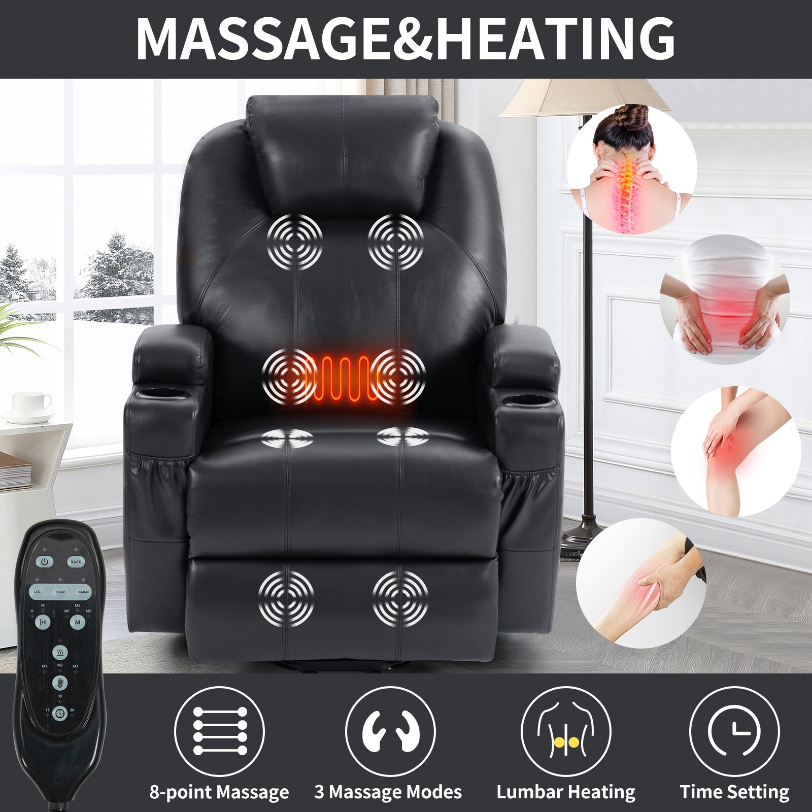 Mondawe MO062-BR recliners - View #2