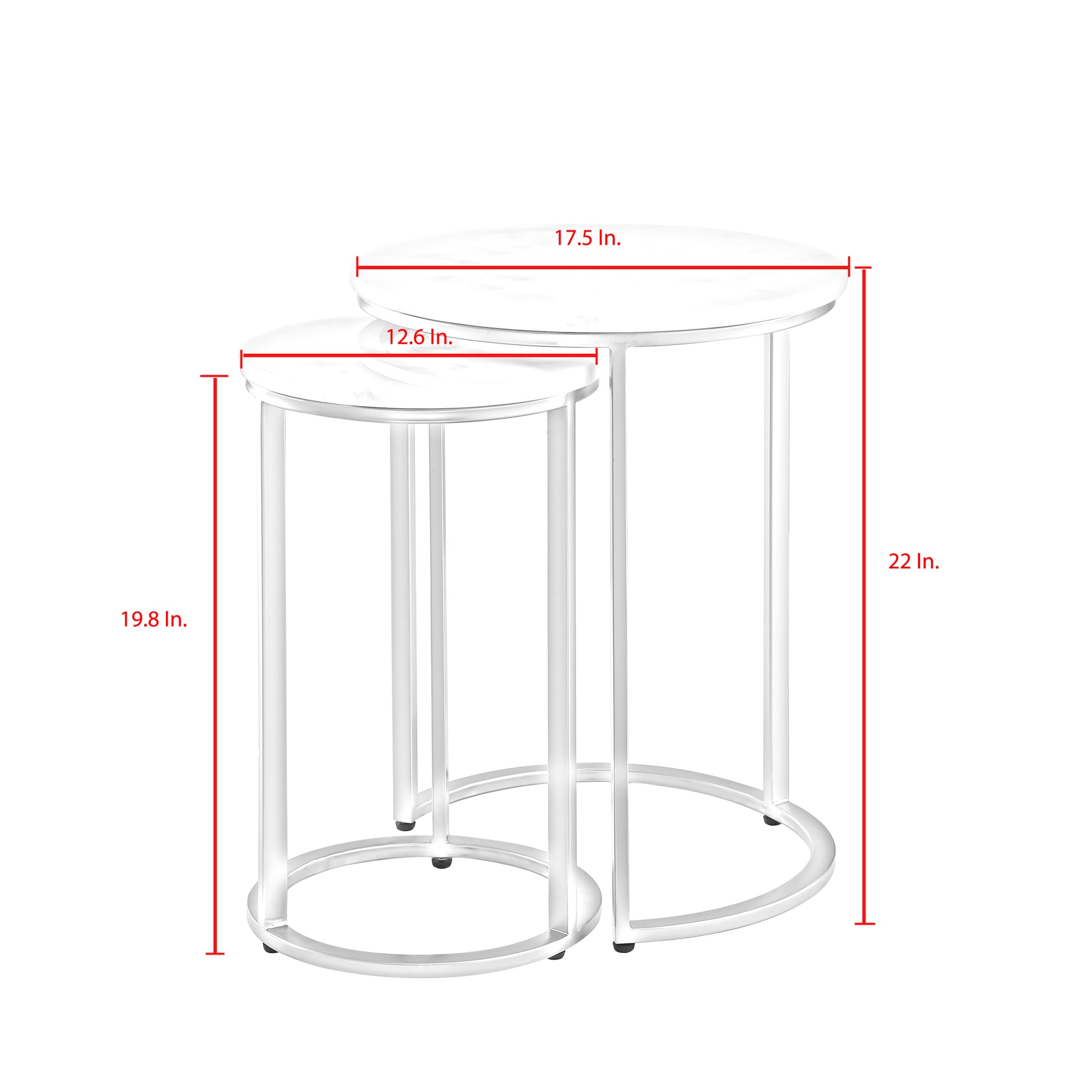 Inspired Home ET131-24WG-LS End-Tables - View #8