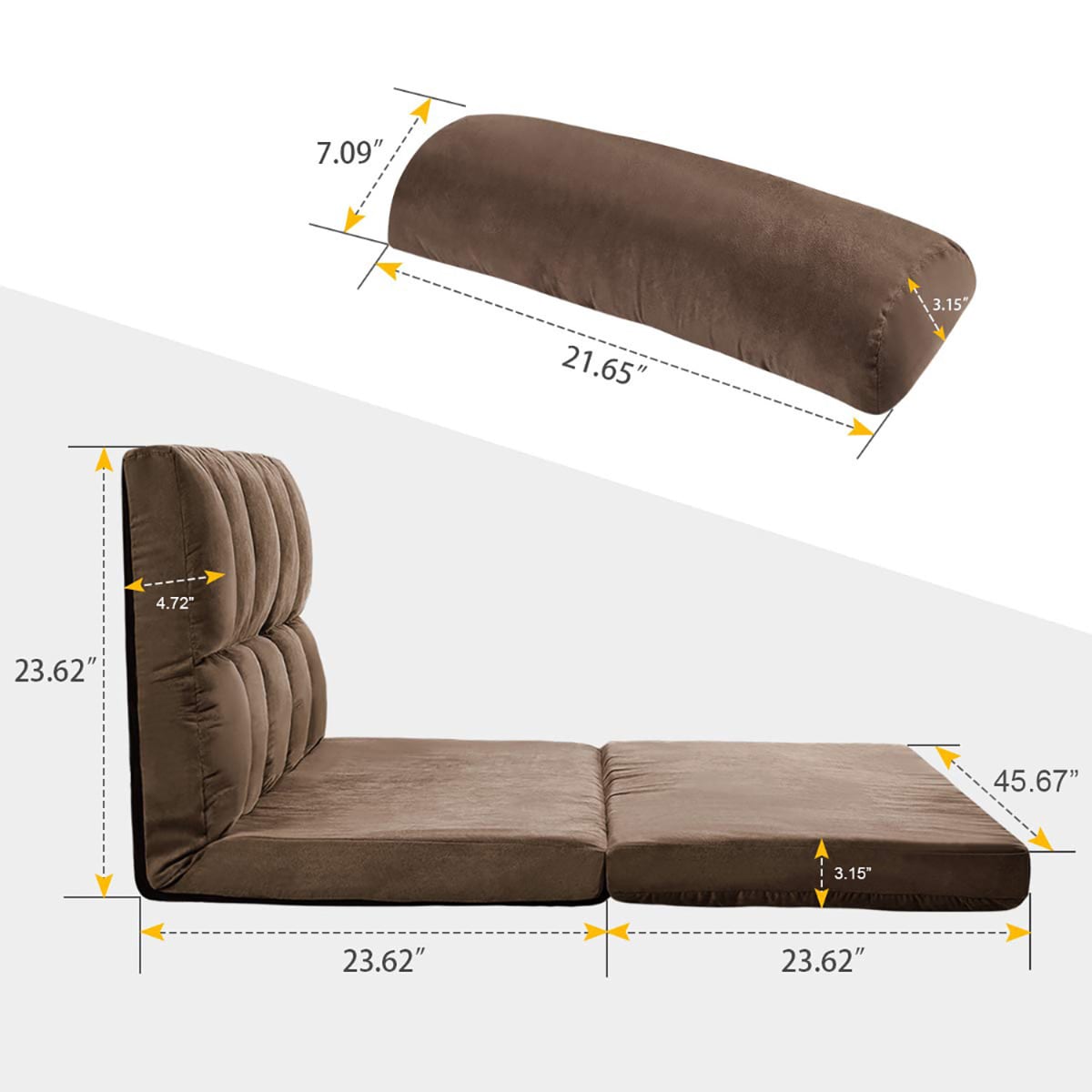 Mondawe OR-P317DA-LF futons - View #9
