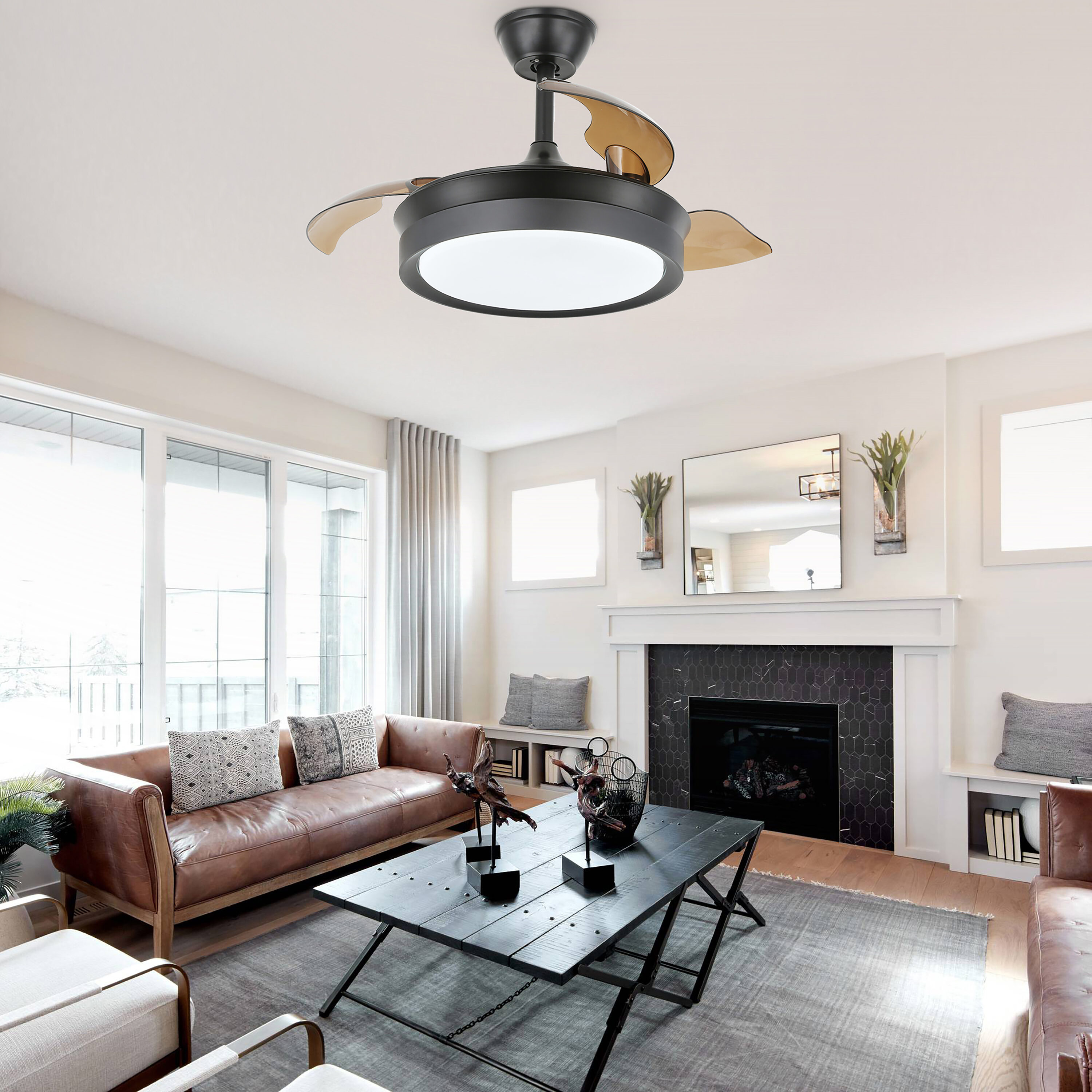 Bella Depot DC3605-B Ceiling-Fans - View #3
