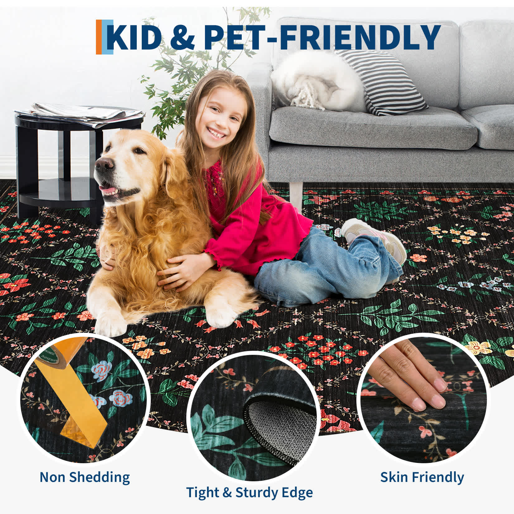 Qeetex SUNNY-PHK-34SHCPTY rugs - View #7