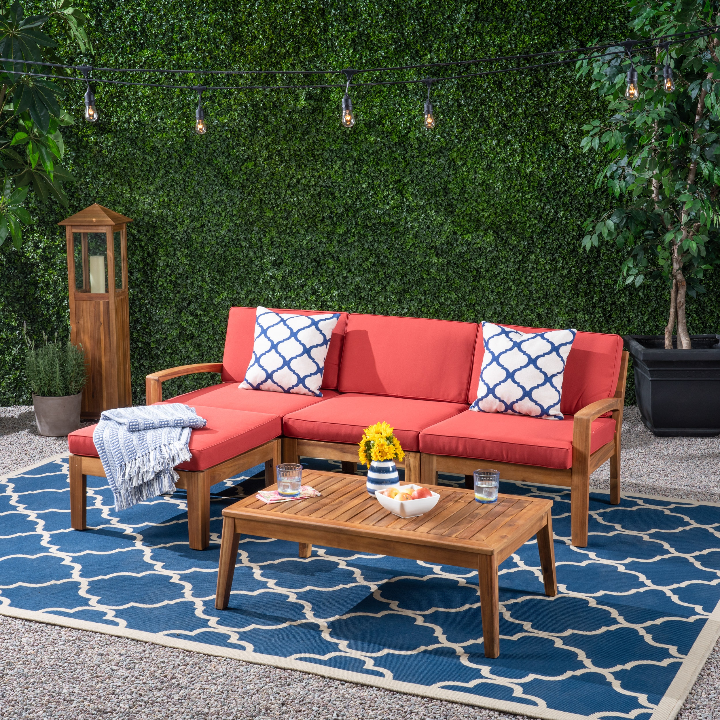 AHIOU HOME ZAAHG-63702REDSF Patio-Conversation-Sets - View #3