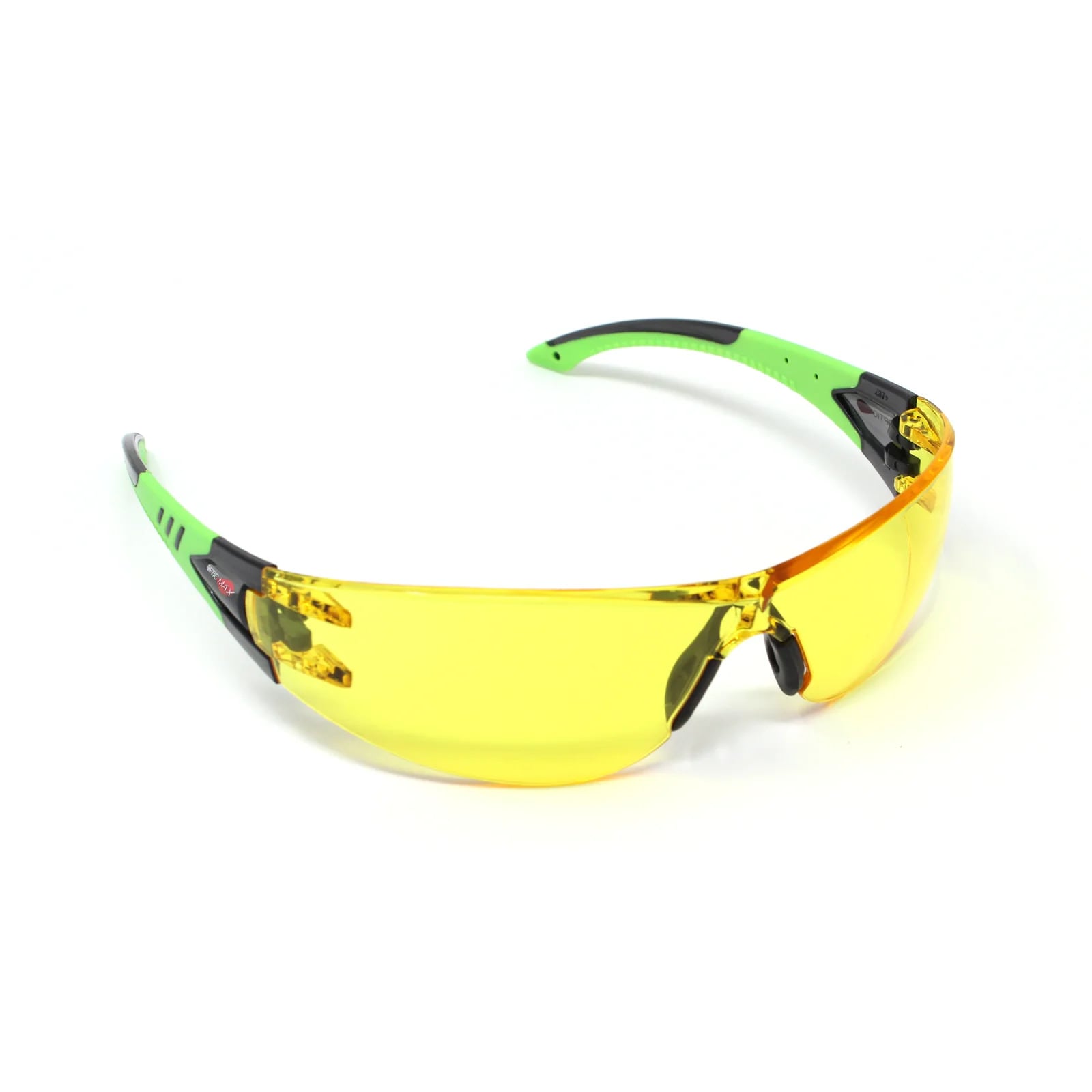 Optic Max 130A 130A- OPTIC MAX Amber Lens Polycarbonate Safety glasses