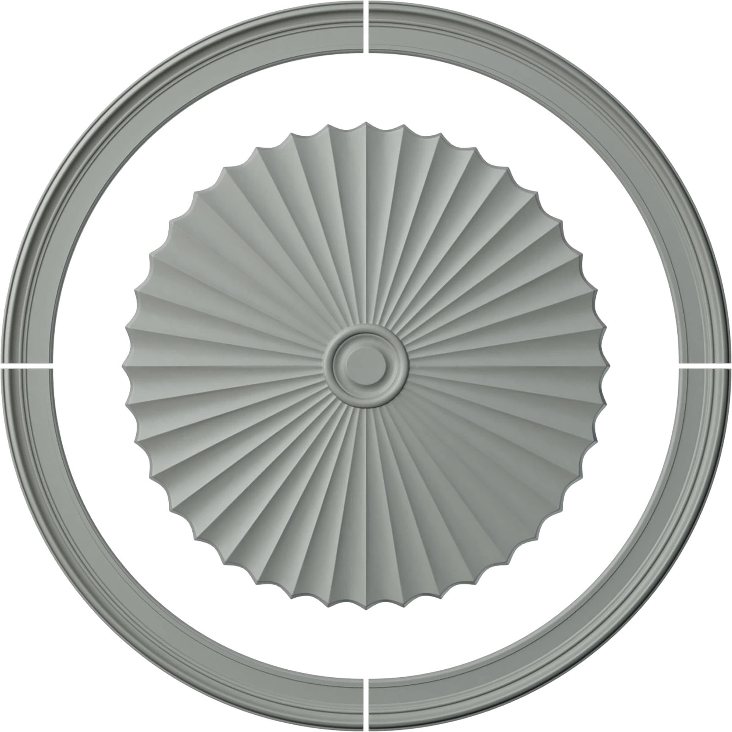 Ekena Millwork CRM70BE48SH Ceiling-Rings - View #5