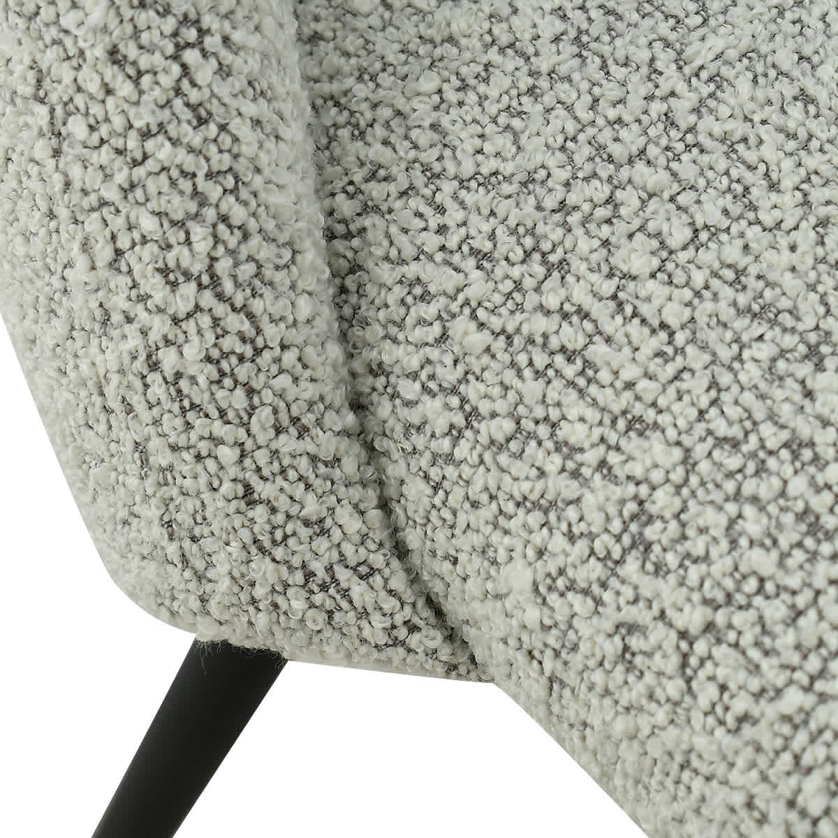 Maison Boucle EDWIN-CHR-SBOR-GREY4 Dining-Chairs - View #5
