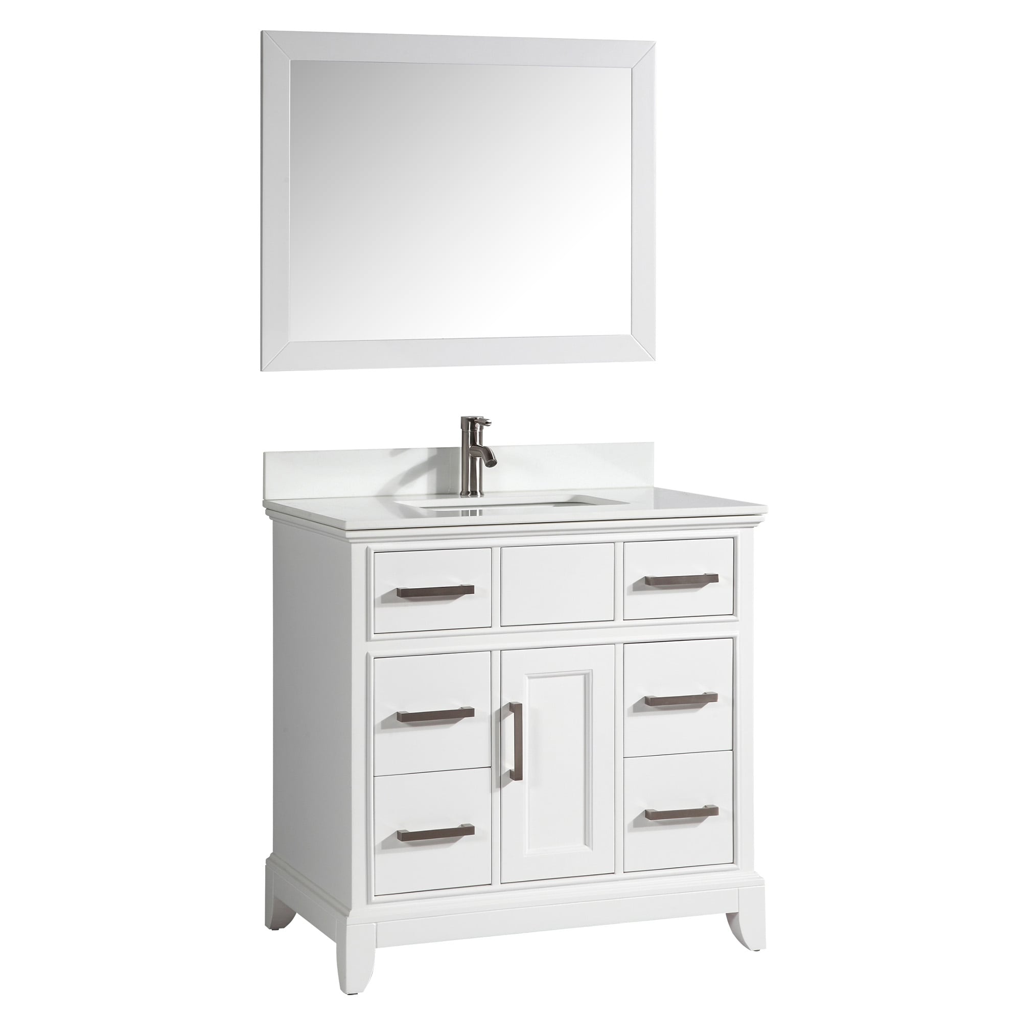 Vanity Art VA1036-W Bath-Vanity-Combo - View #4
