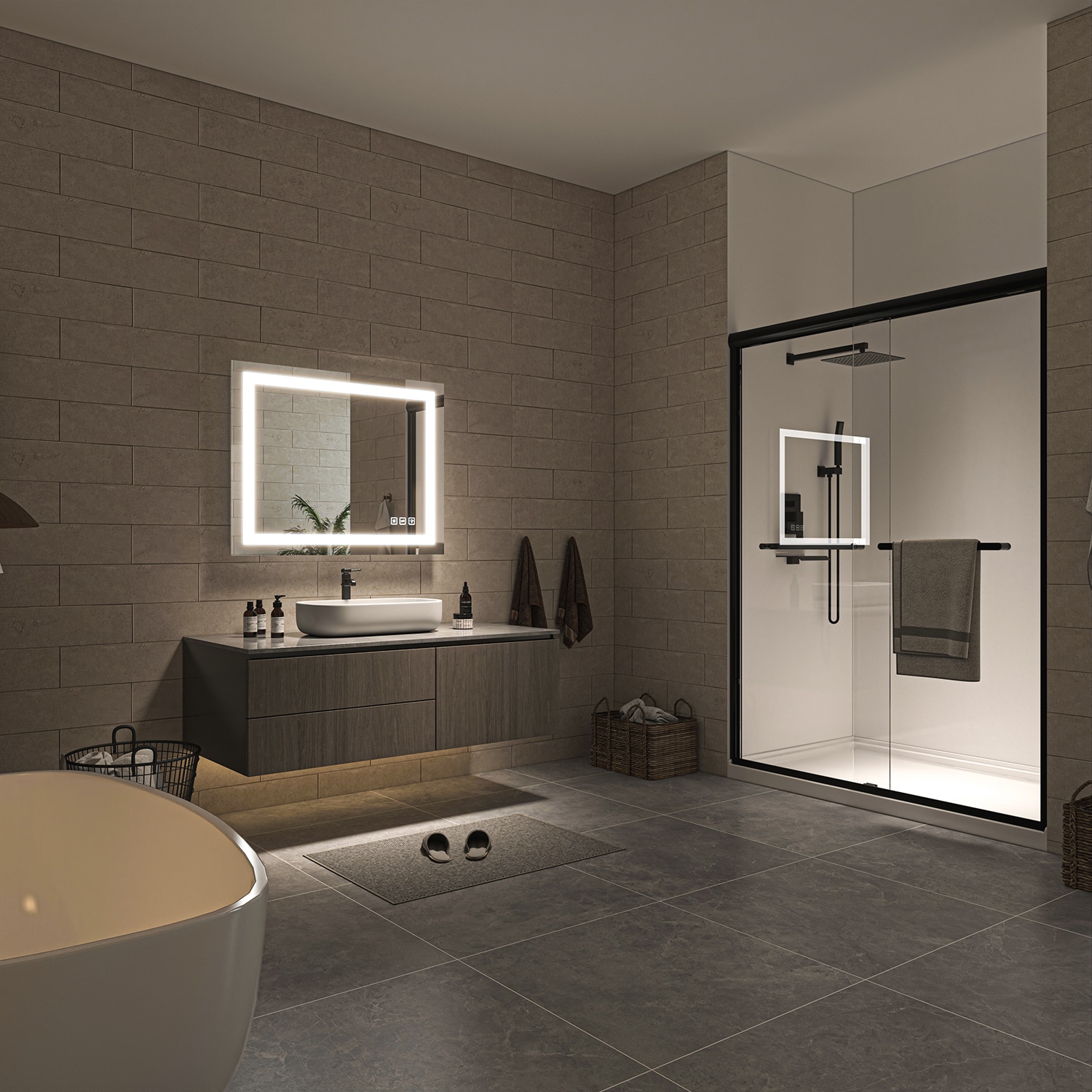 waterpar TKLO-19036 Framed-Bath-Mirrors - View #18