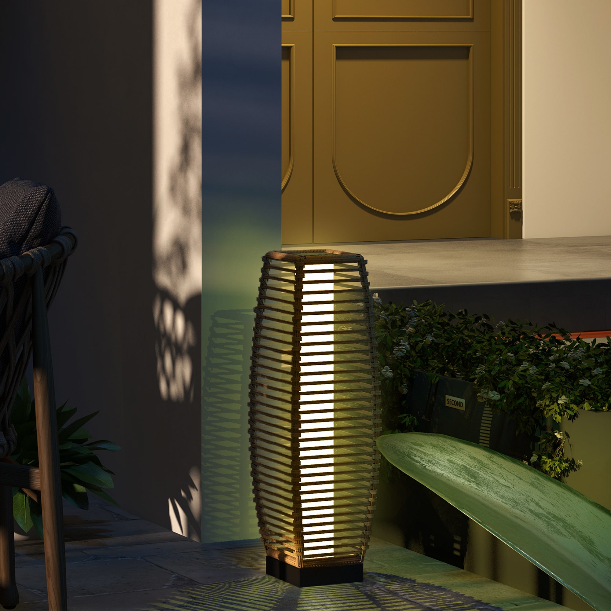 Dexmalle  Solar Floor Lamp