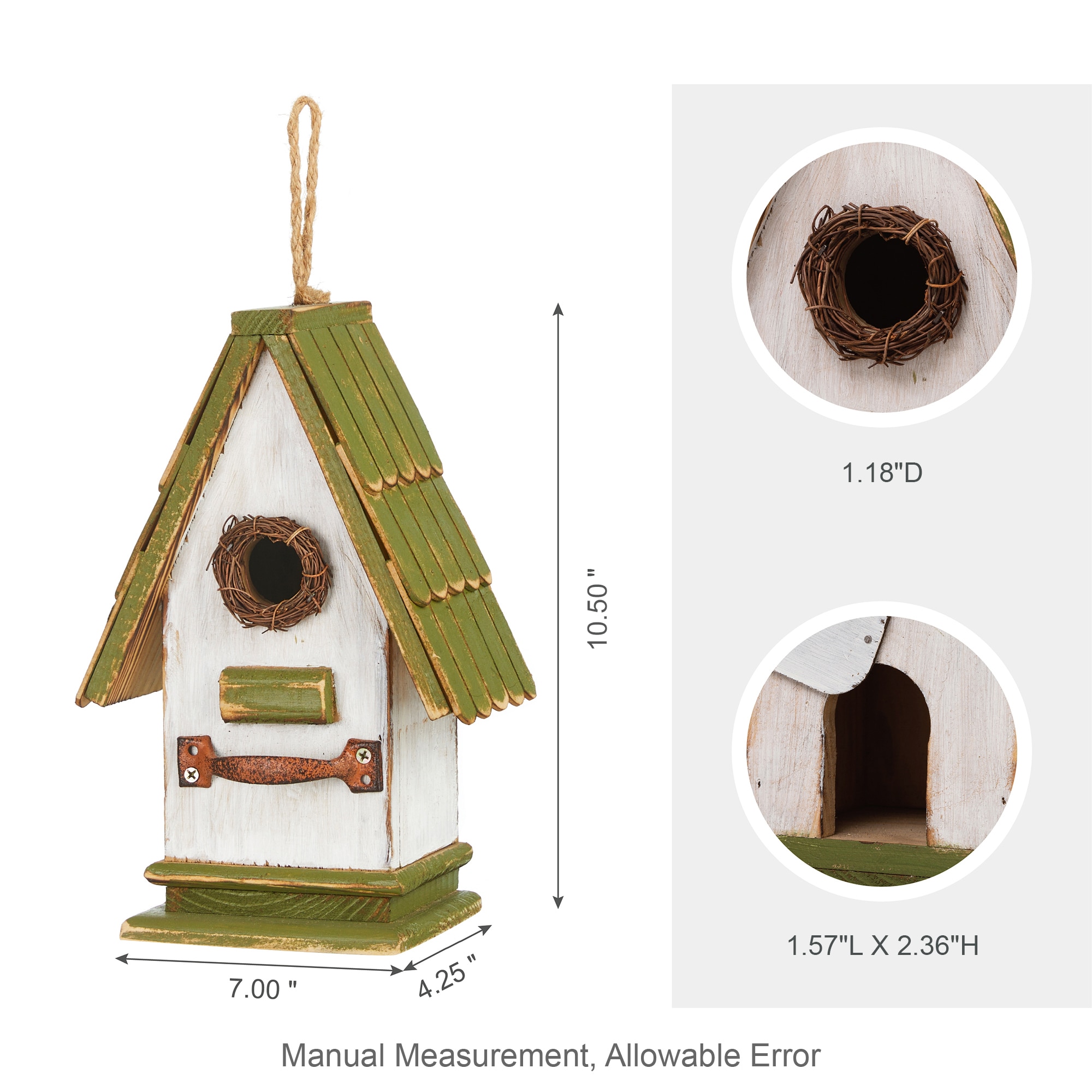 Glitzhome 2003100009 Bird-Houses - View #6