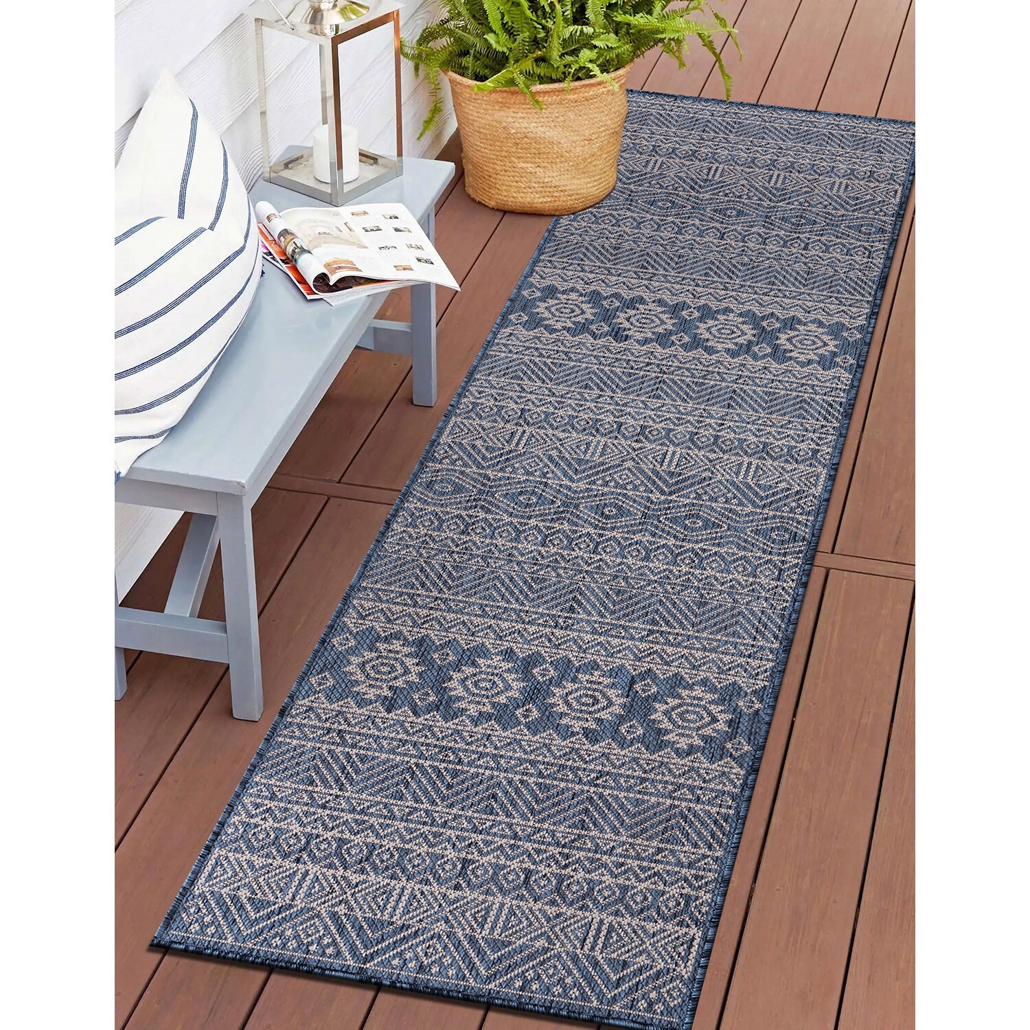 World Rug Gallery 124BLUE2X7 rugs - View #8