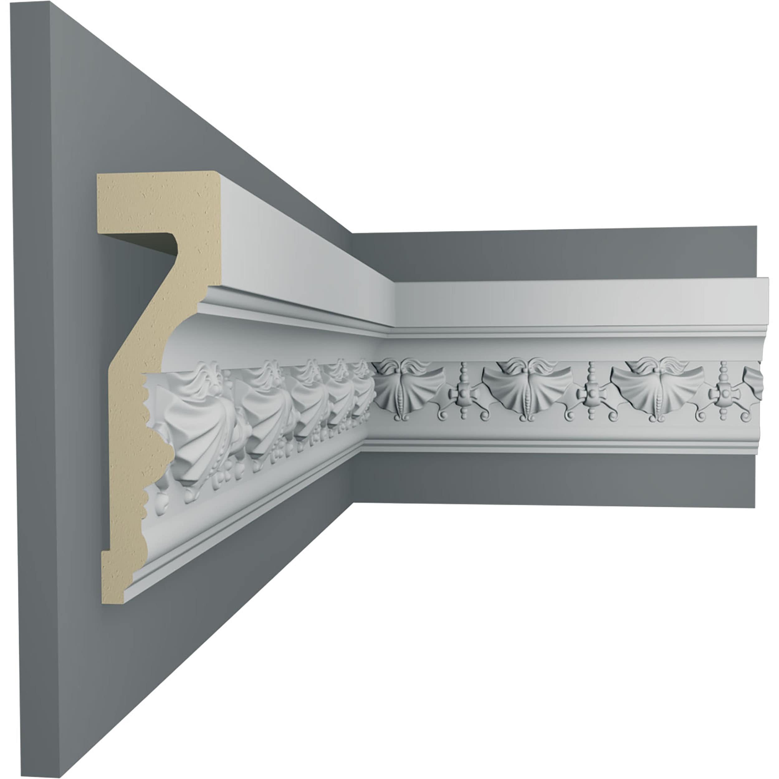 Ekena Millwork PML04X01SW Chair-Rail-Moulding - View #5
