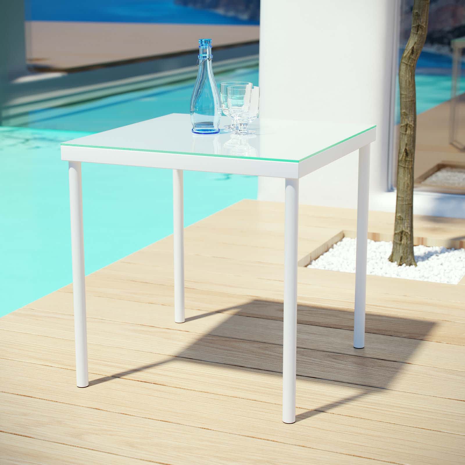 Modway EEI-2604-WHI Patio-Tables - View #2
