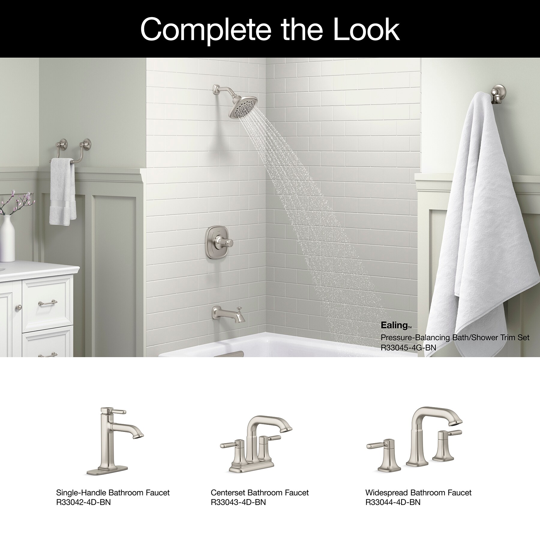 KOHLER K-R33045-4G-BN Tub-Shower-Faucets - View #5