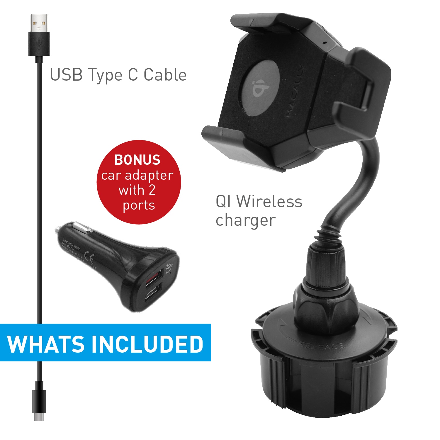 Macally MCUPXLQI Cell-Phone-Car-Mounts - View #5