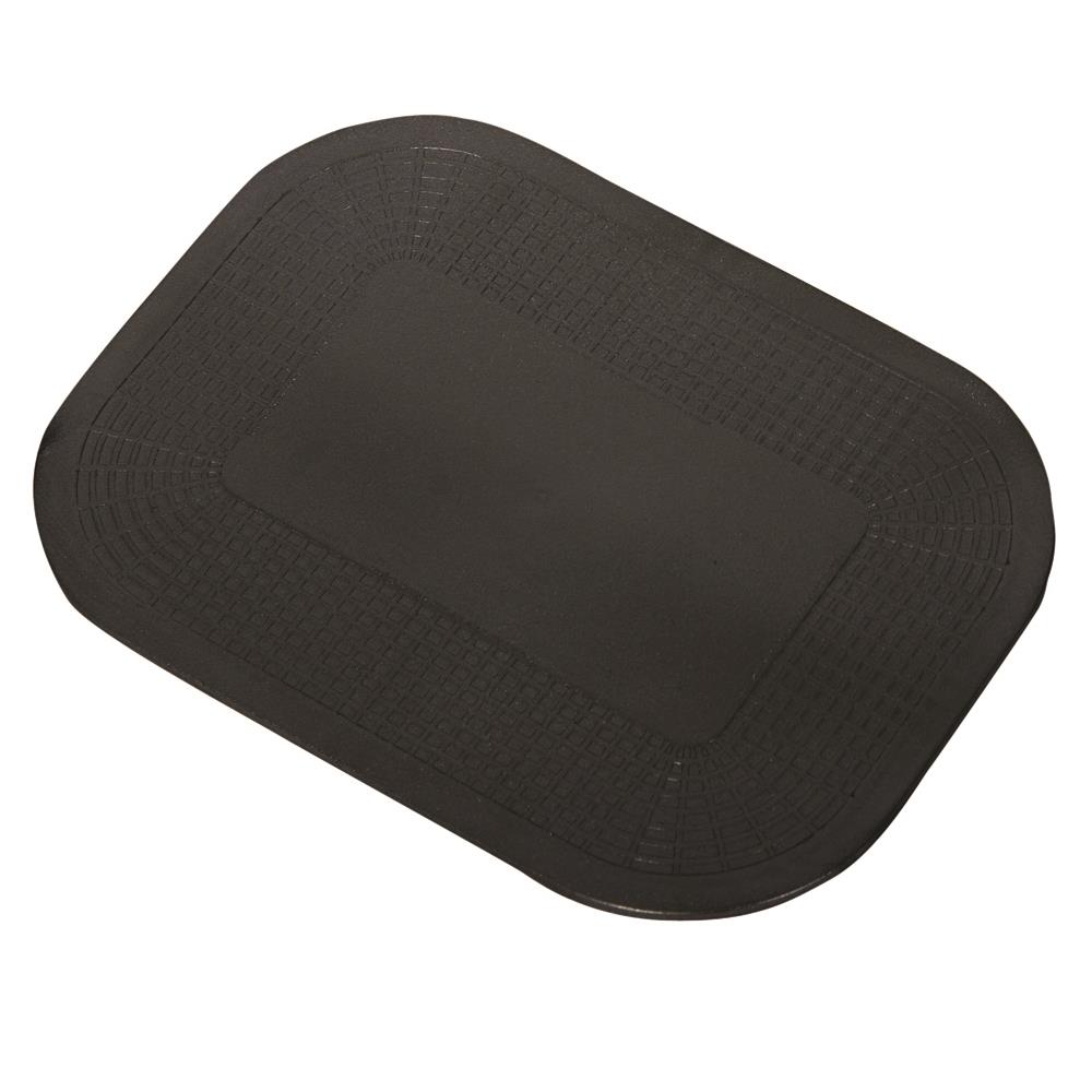 Dycem FMSP12864 10 x 14 in. Non-Slip Rectangular Pad Black