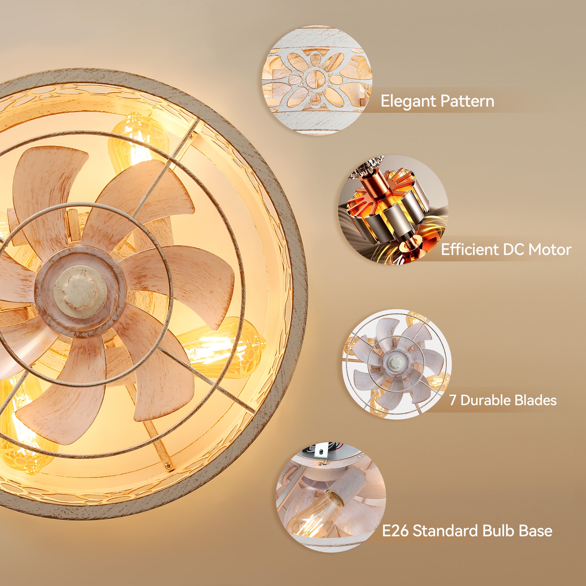 Breezary 35009-WG Ceiling-Fans - View #9