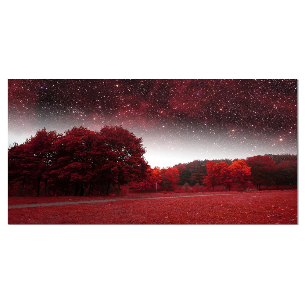 Designart PT15424-40-20 20-Inches H x 40-Inches W Floral Canvas Print