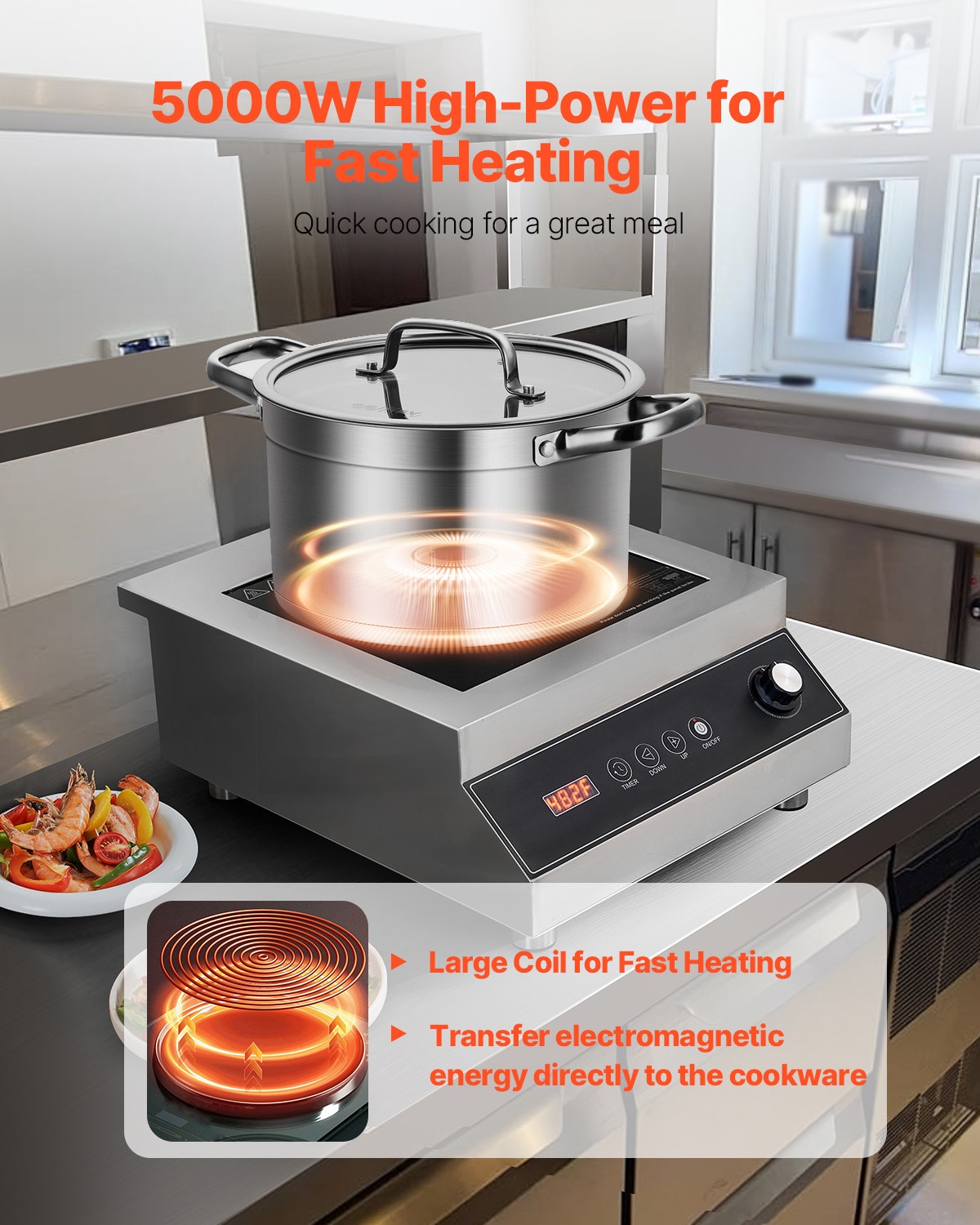 VEVOR SCSYDGLKTMSD06340V7 Induction-Cooktops - View #2