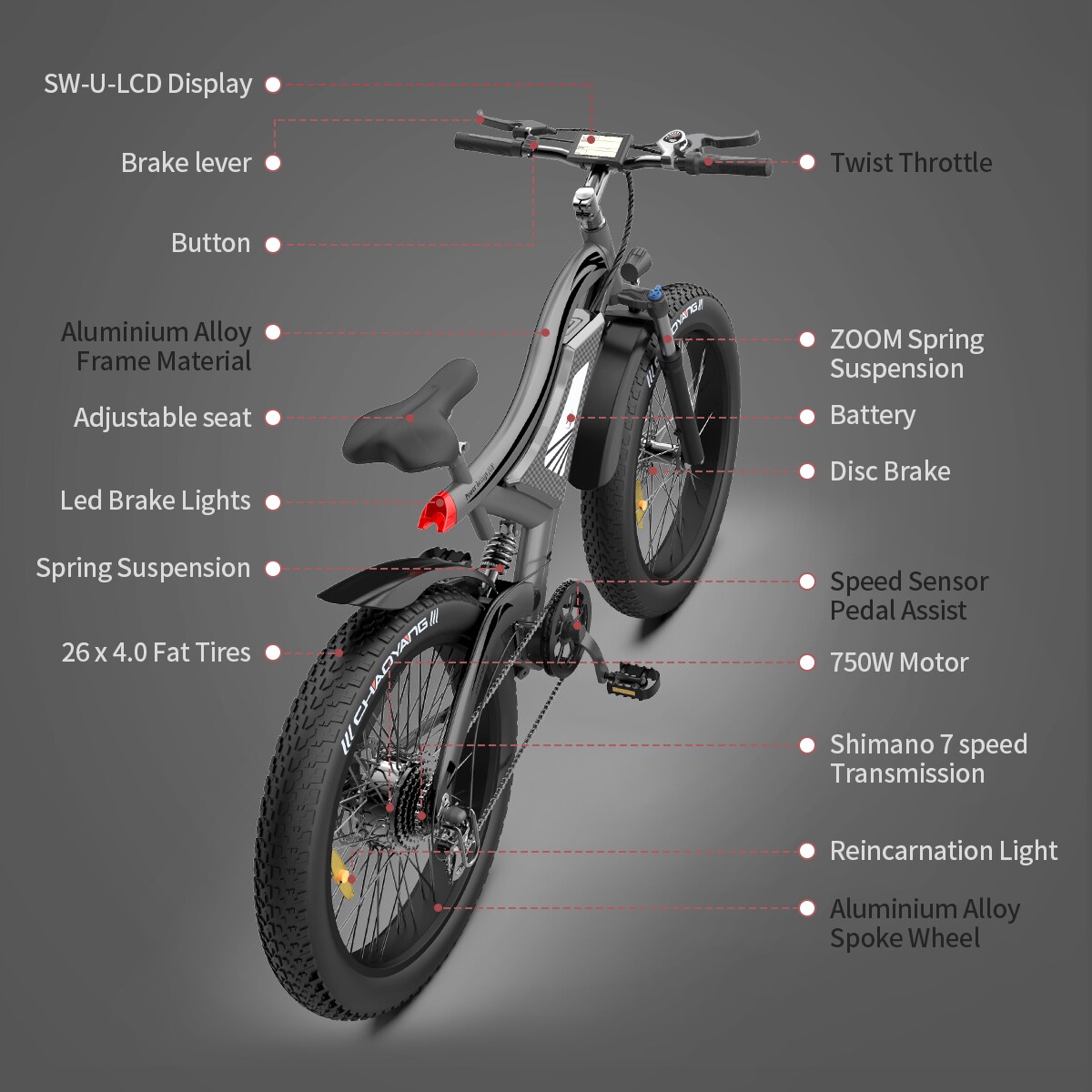 Xspracer ML-1155S18G bikes - View #10