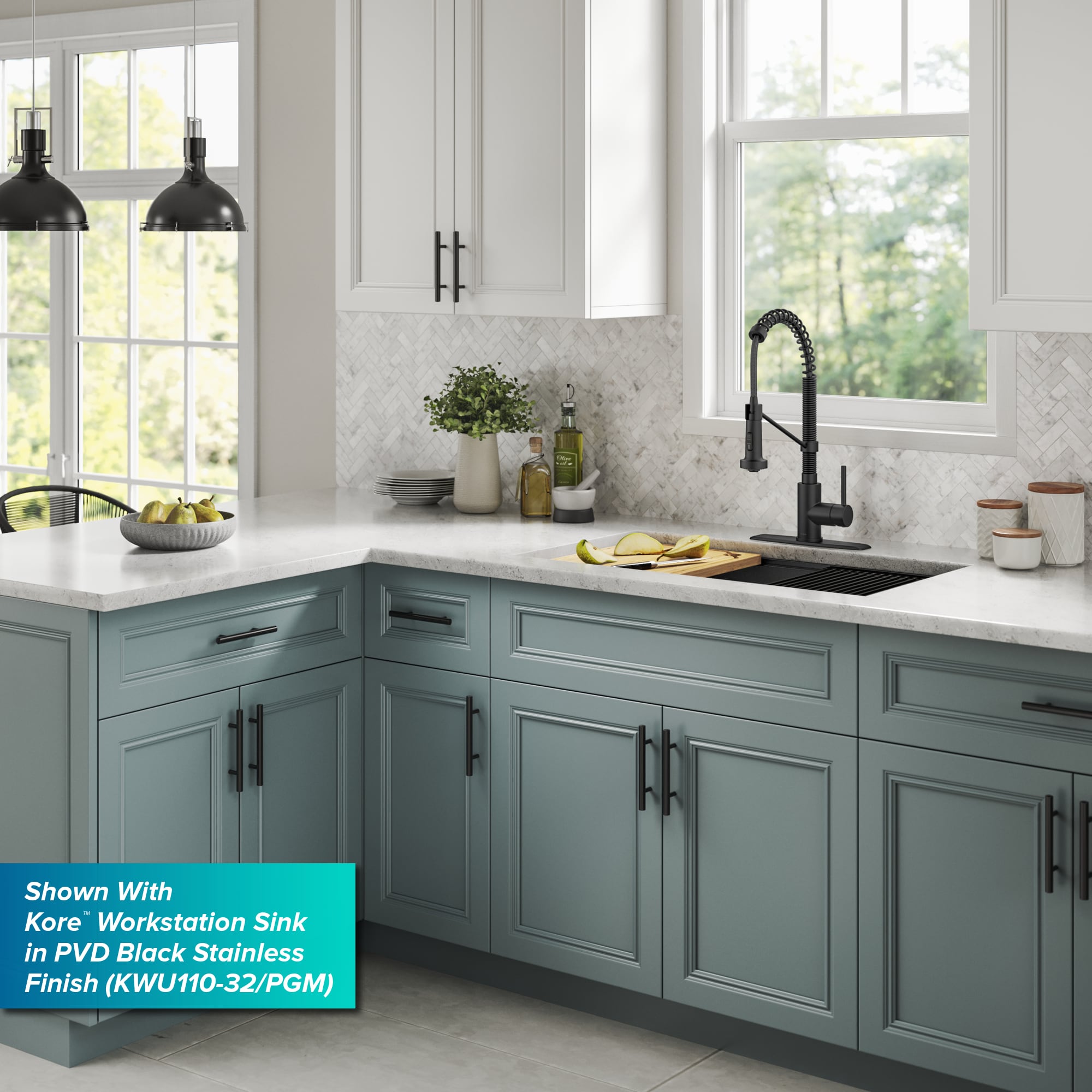 Kraus KPF-1610MB-DP02MB Kitchen-Faucets - View #13