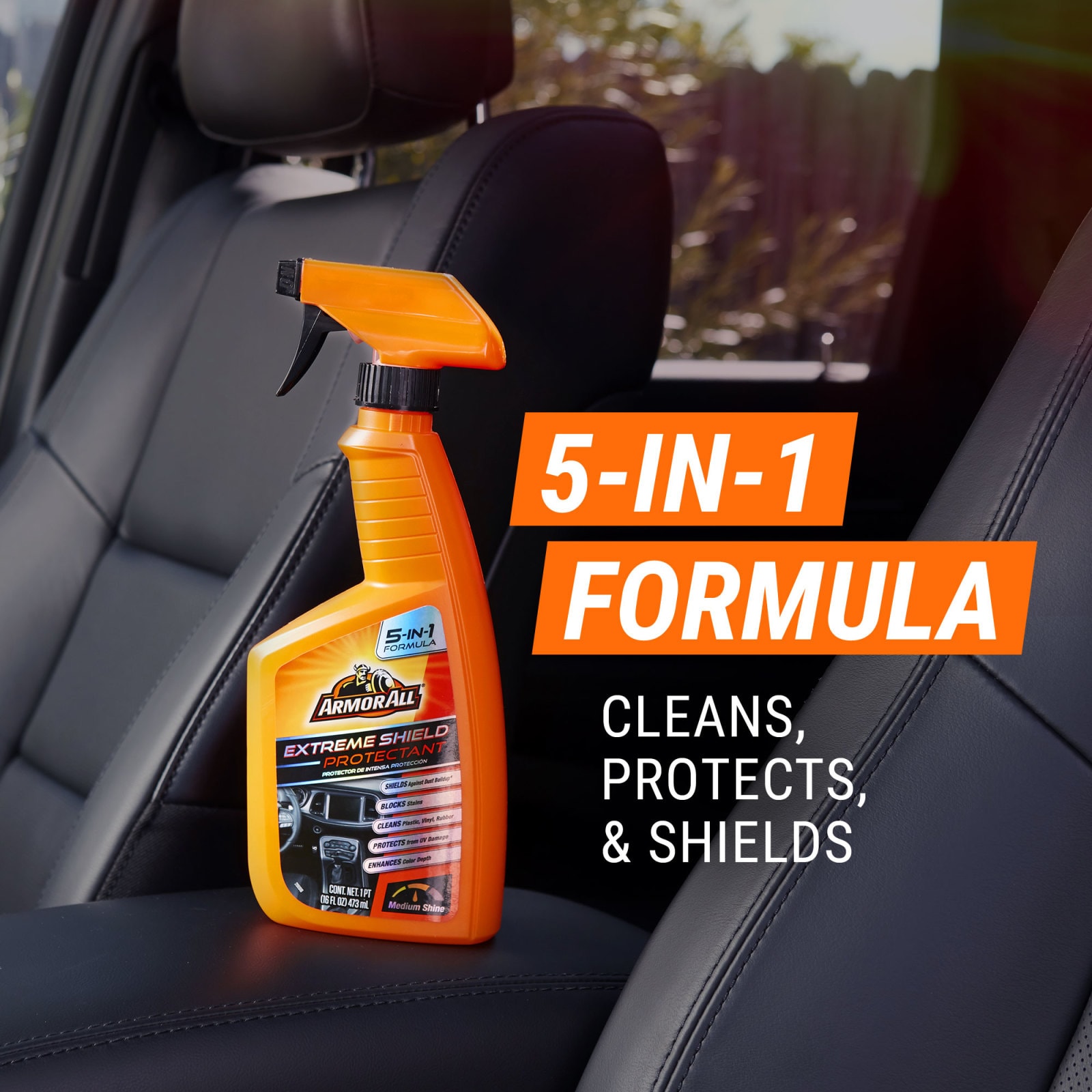 Original Protectant Spray by Armor All, Car Interior Cleaner with UV  Protection to Fight Cracking & Fading, 8 Oz, 3 Packs