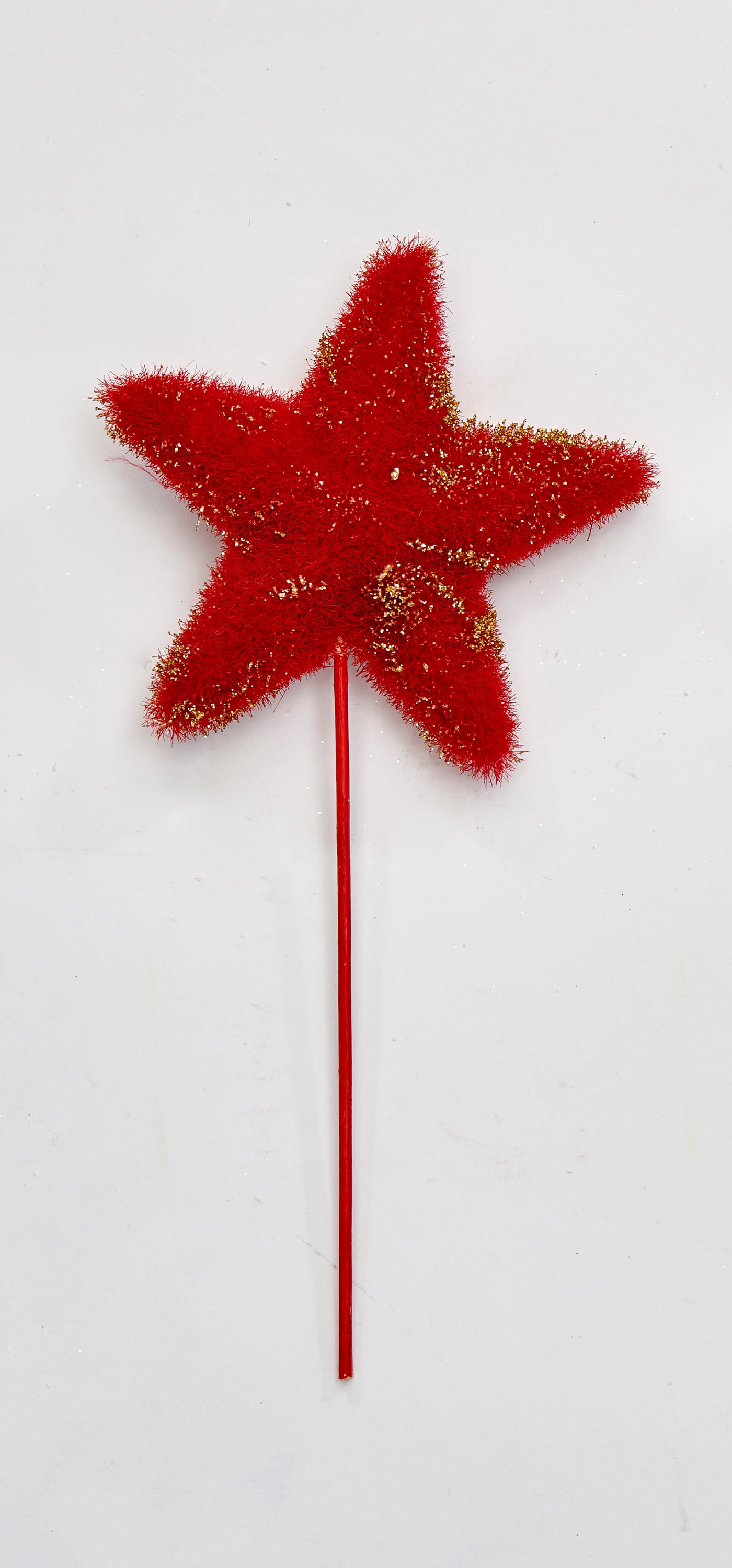 Worth Imports 9211RD 5 in Star On 6 in Pick, Red, Set Of 3
