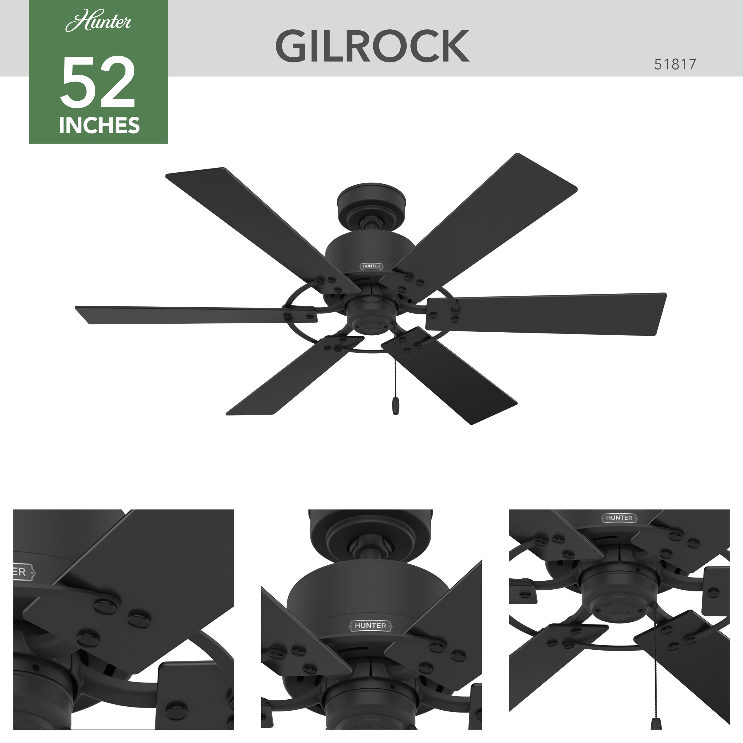 Hunter 51817 Ceiling-Fans - View #2