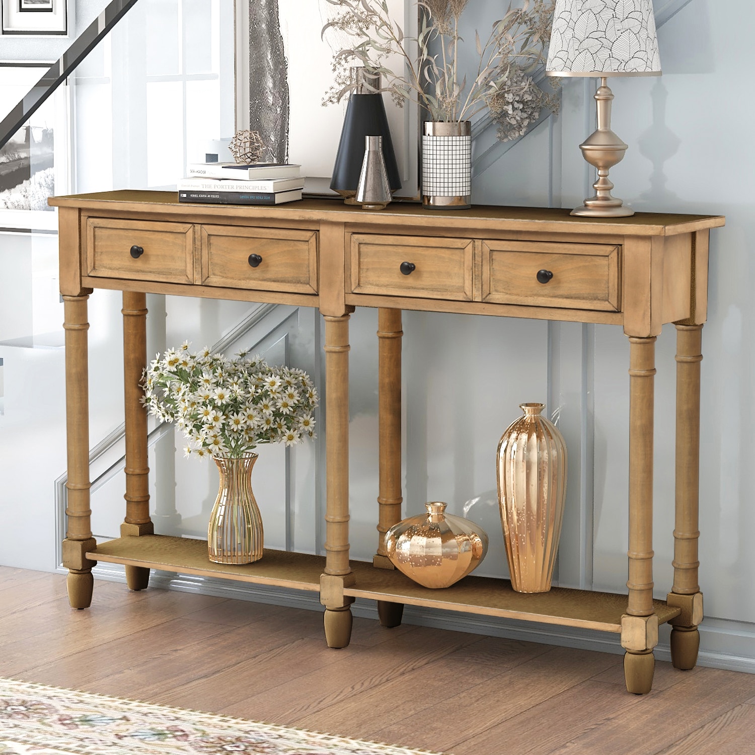 SINOFURN SYA010268WT Console-Sofa-Tables - View #6