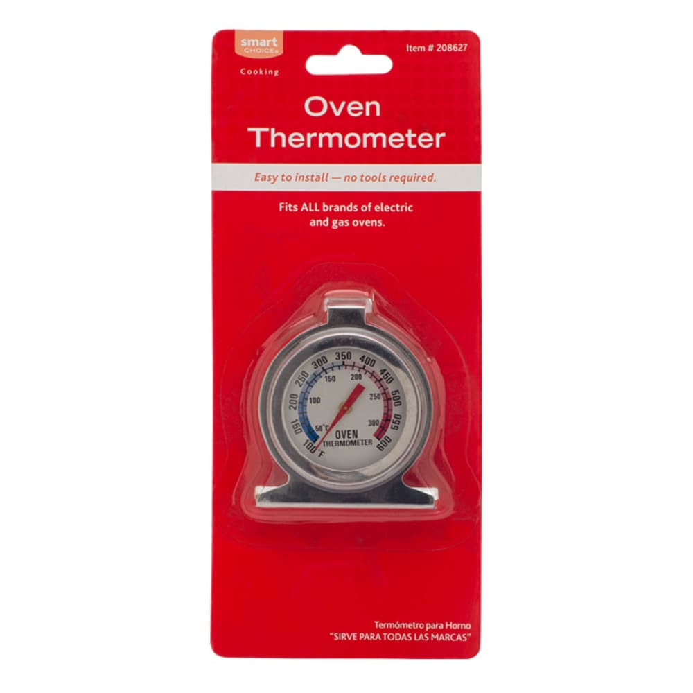 Oven Thermometer for Electric Oven and Gas Oven Temperature - Dial Oven  Temperature Gauge for Electric and Gas Ovens Leave in Oven Thermometer for
