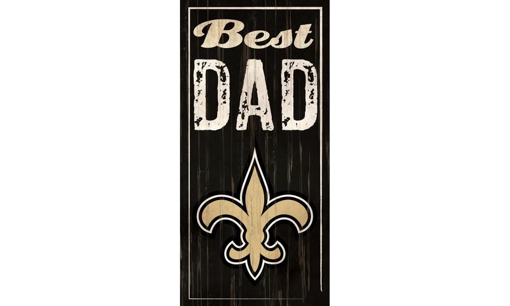 Fan Creations New Orleans Saints 6-in H x 12-in W Sports Print in