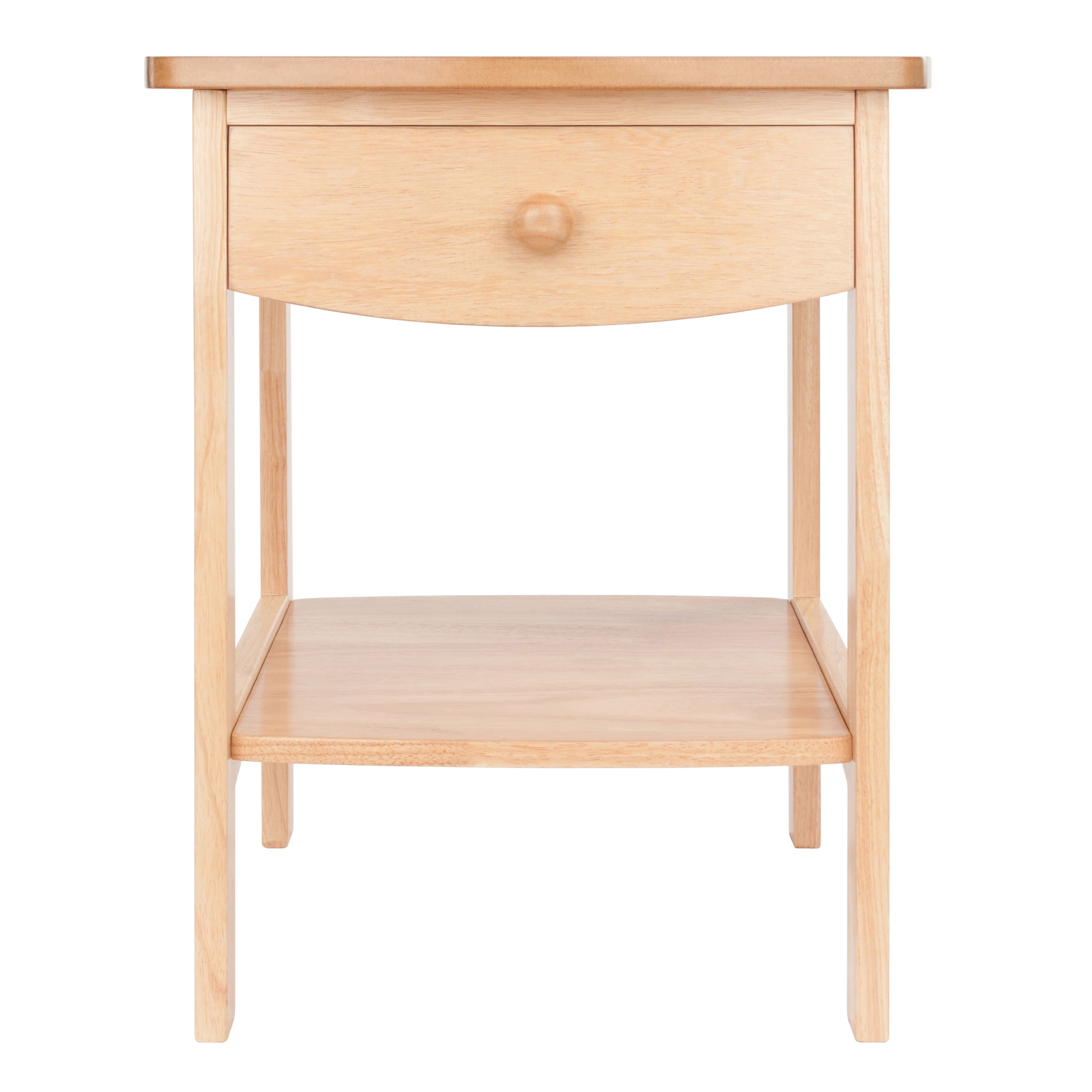 Winsome Wood Beech Nightstand in the Nightstands department at 