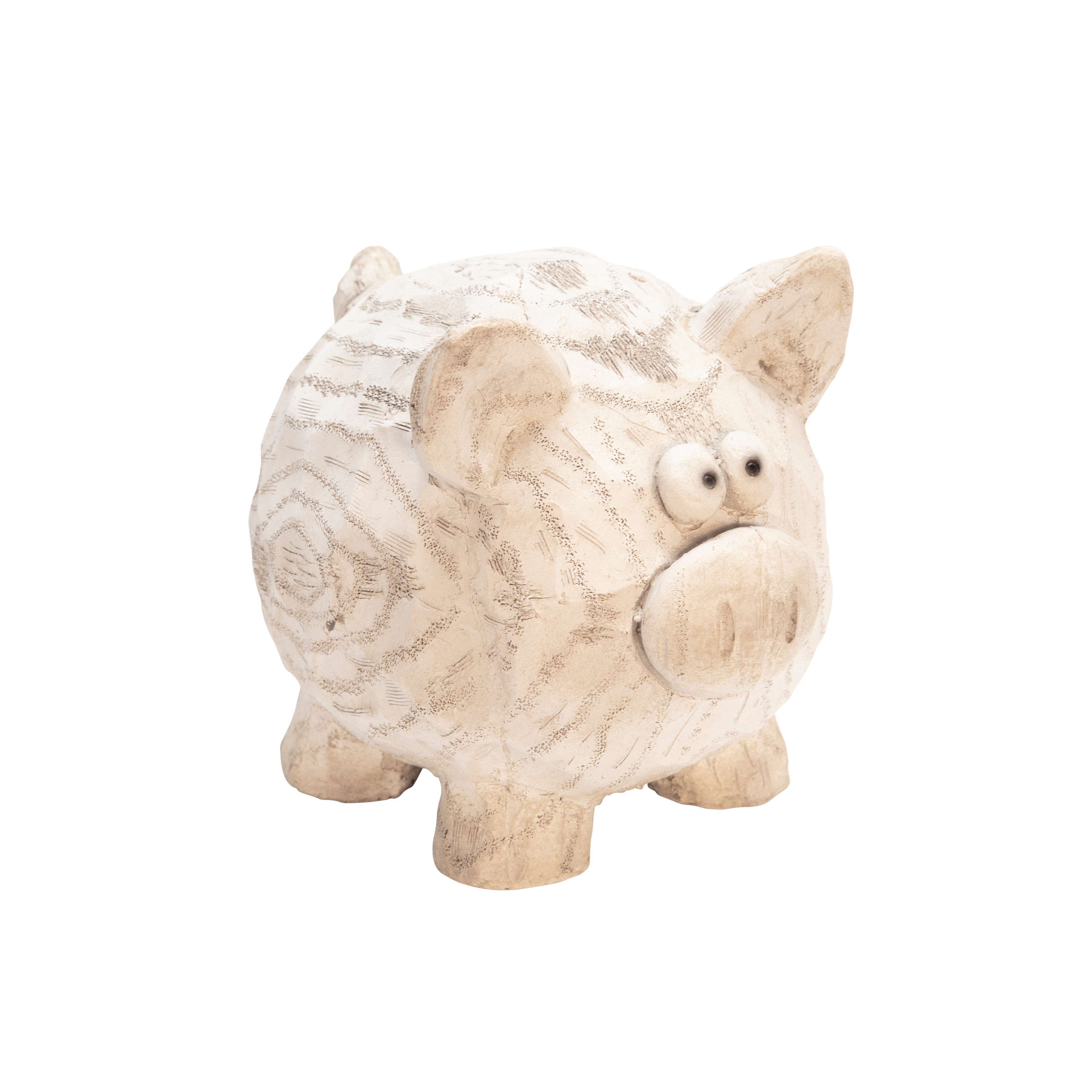 Sagebrook Home 14042-08 White Polyresin Modern Figurine