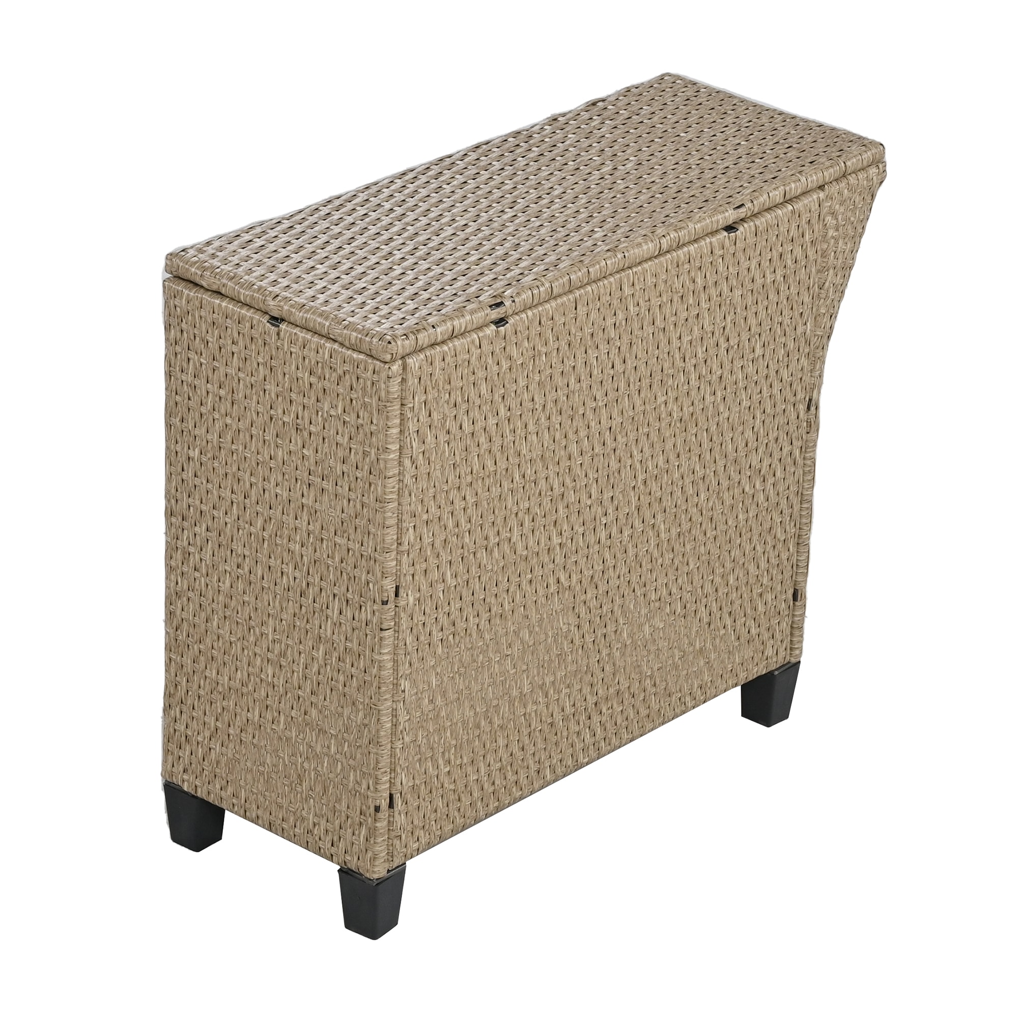ModernLuxe 6 Person Fanshaped Rattan Suit Combination Outdoor