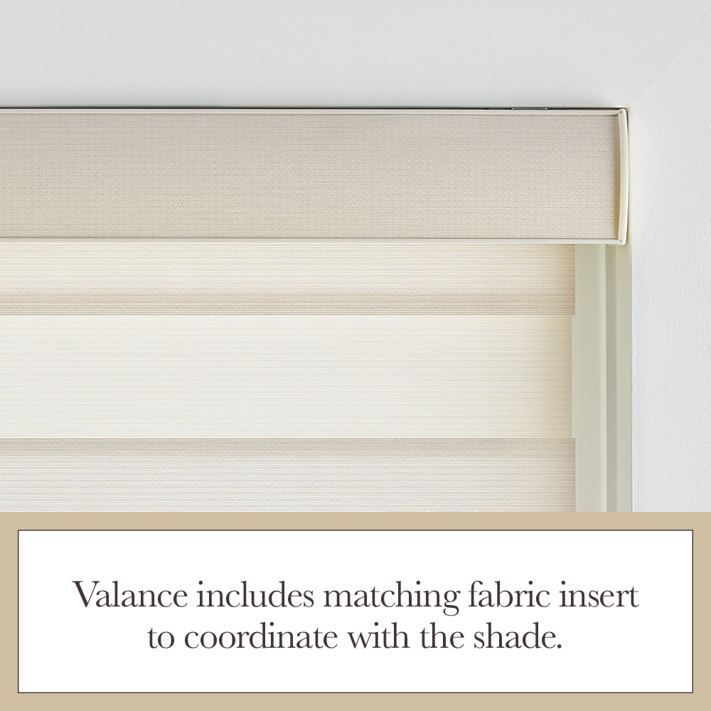 allen + roth Custom Banded Zebra Roller Shade in the Window Shades ...