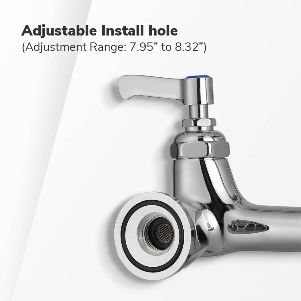 Yescom 81FAU003-8-CHR-LO Kitchen-Faucets - View #4