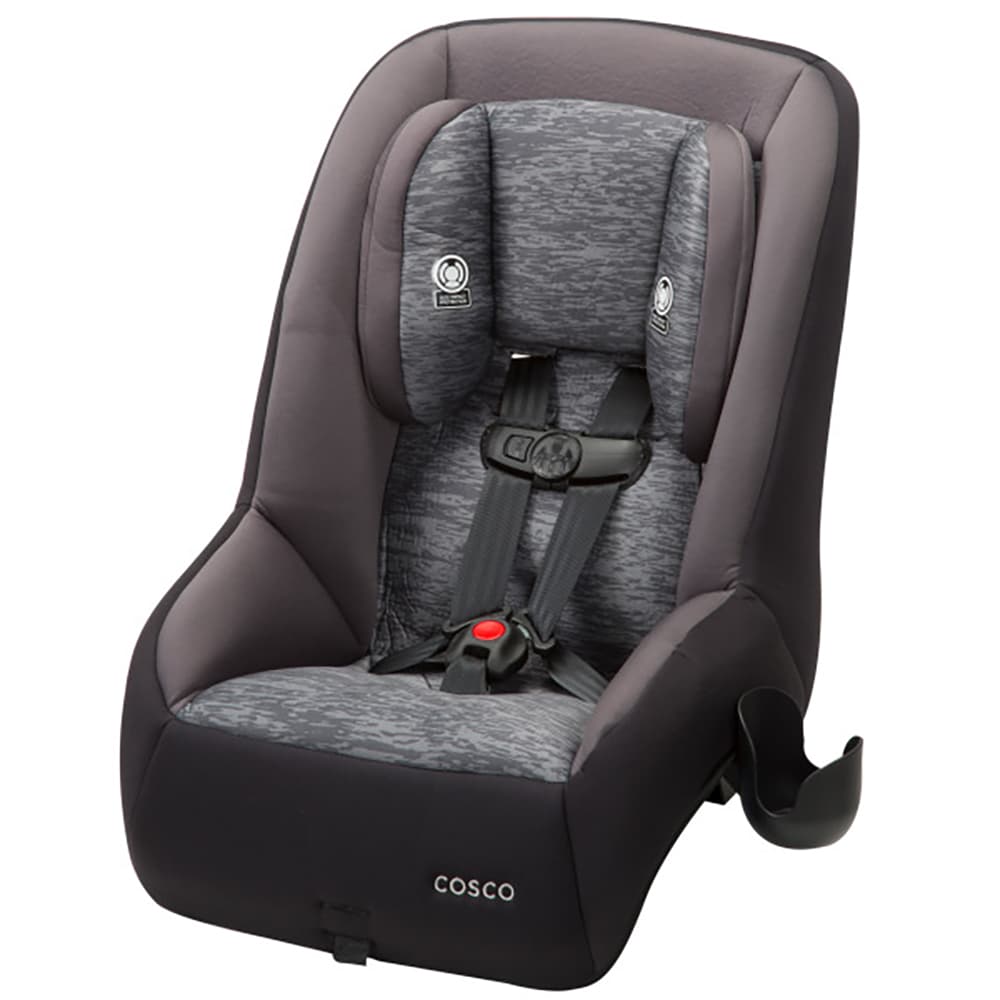 Safety 1st MightyFit 65 DX Convertible Car Seat - Heather Onyx | Child Safety Accessories | Rear-Facing 5-40 lbs | Forward-Facing 22-65 lbs in Gray -  CC173EEN