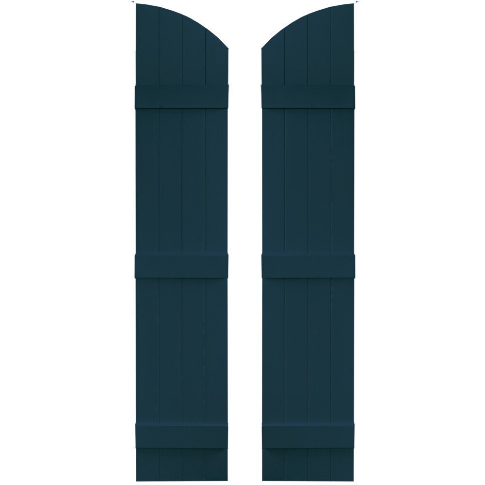 Vantage V5931465166 13.875-in W x 65-in H Indigo Blue Exterior Shutters