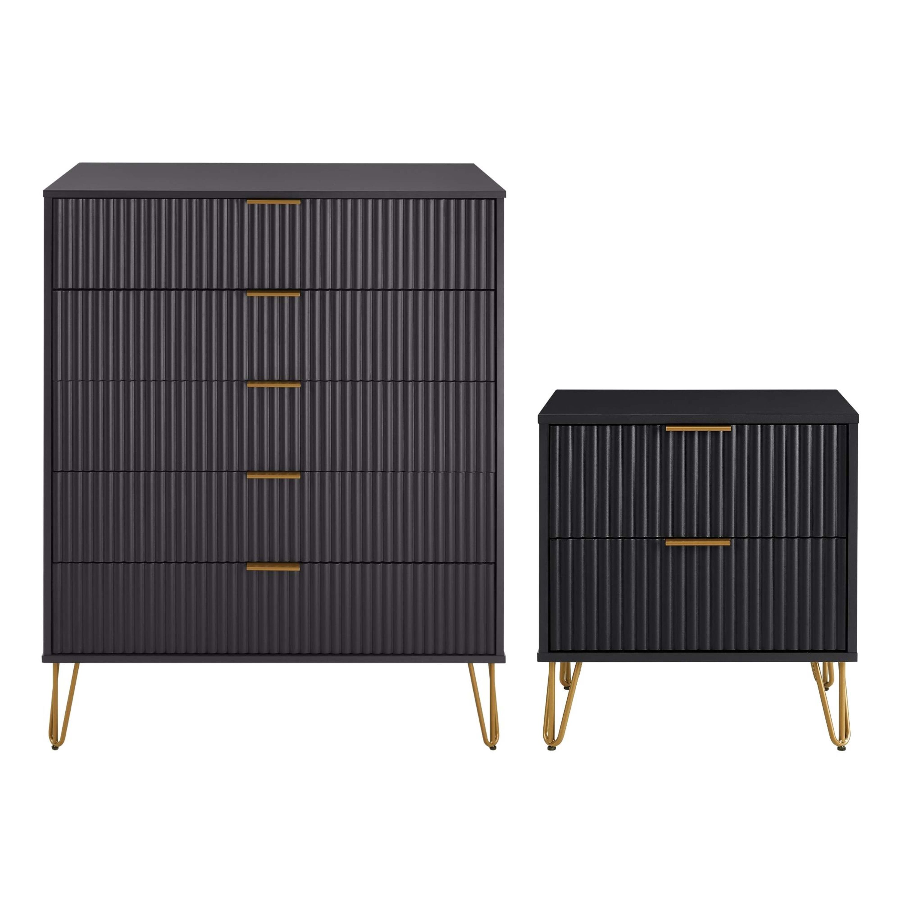 Manhattan Comfort 2-DB06-BK dressers - View #2